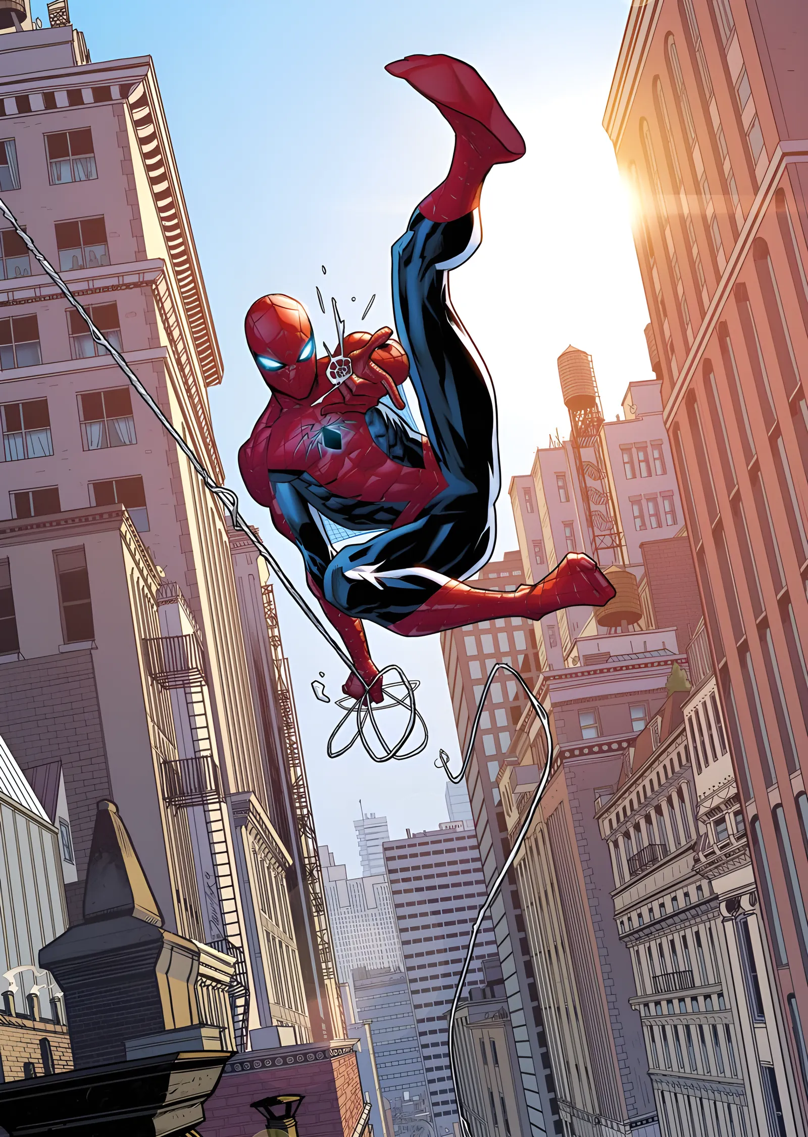 Spider-Man: Cadde Boyunca metal tablo