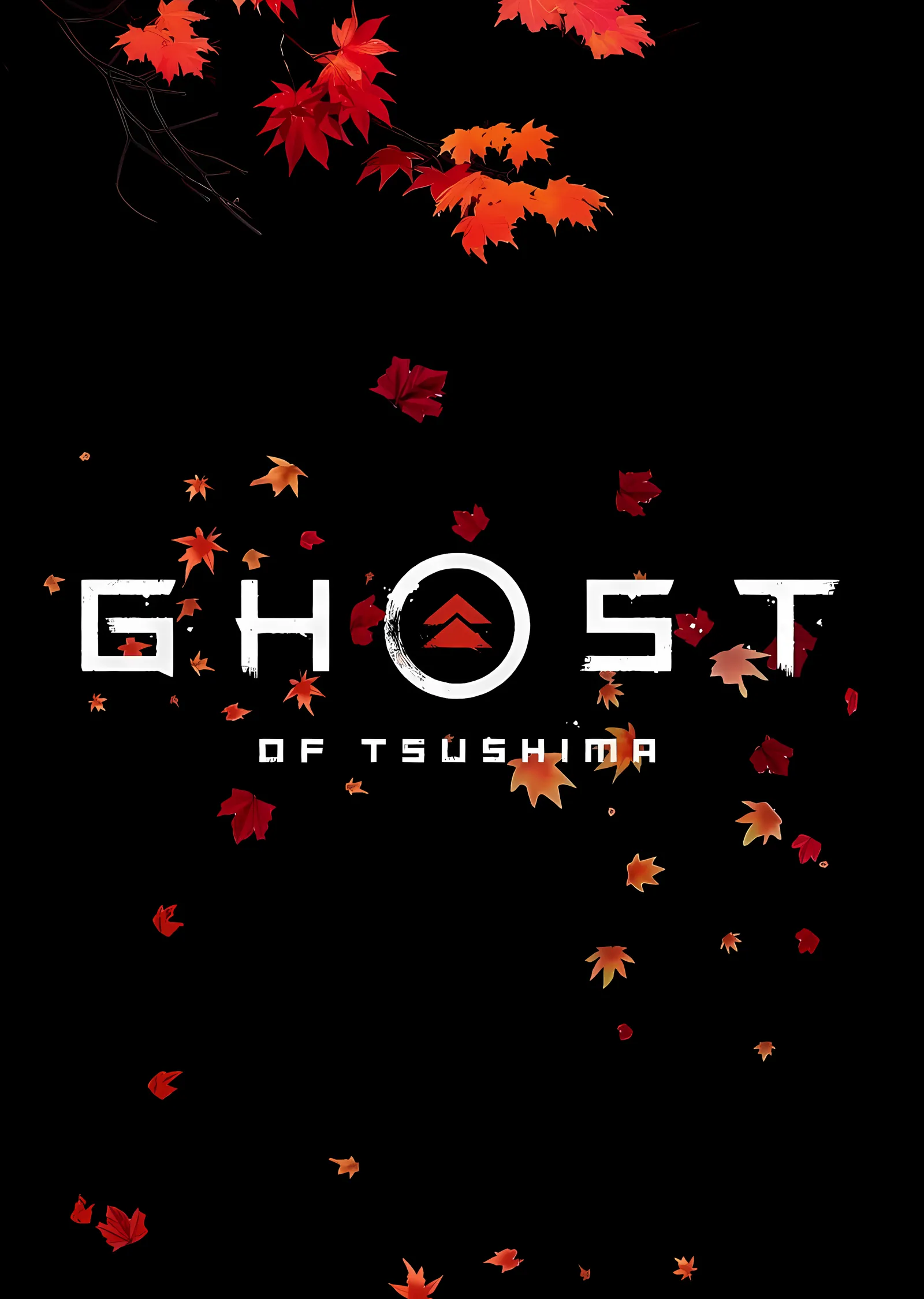 Ghost of Tsushima: Akçaağaç metal tablo