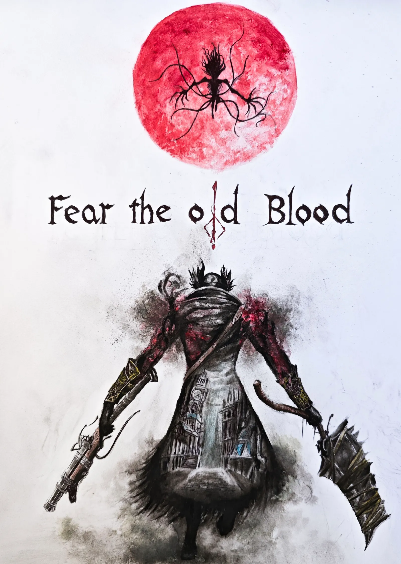 Fear the Old Blood metal tablo