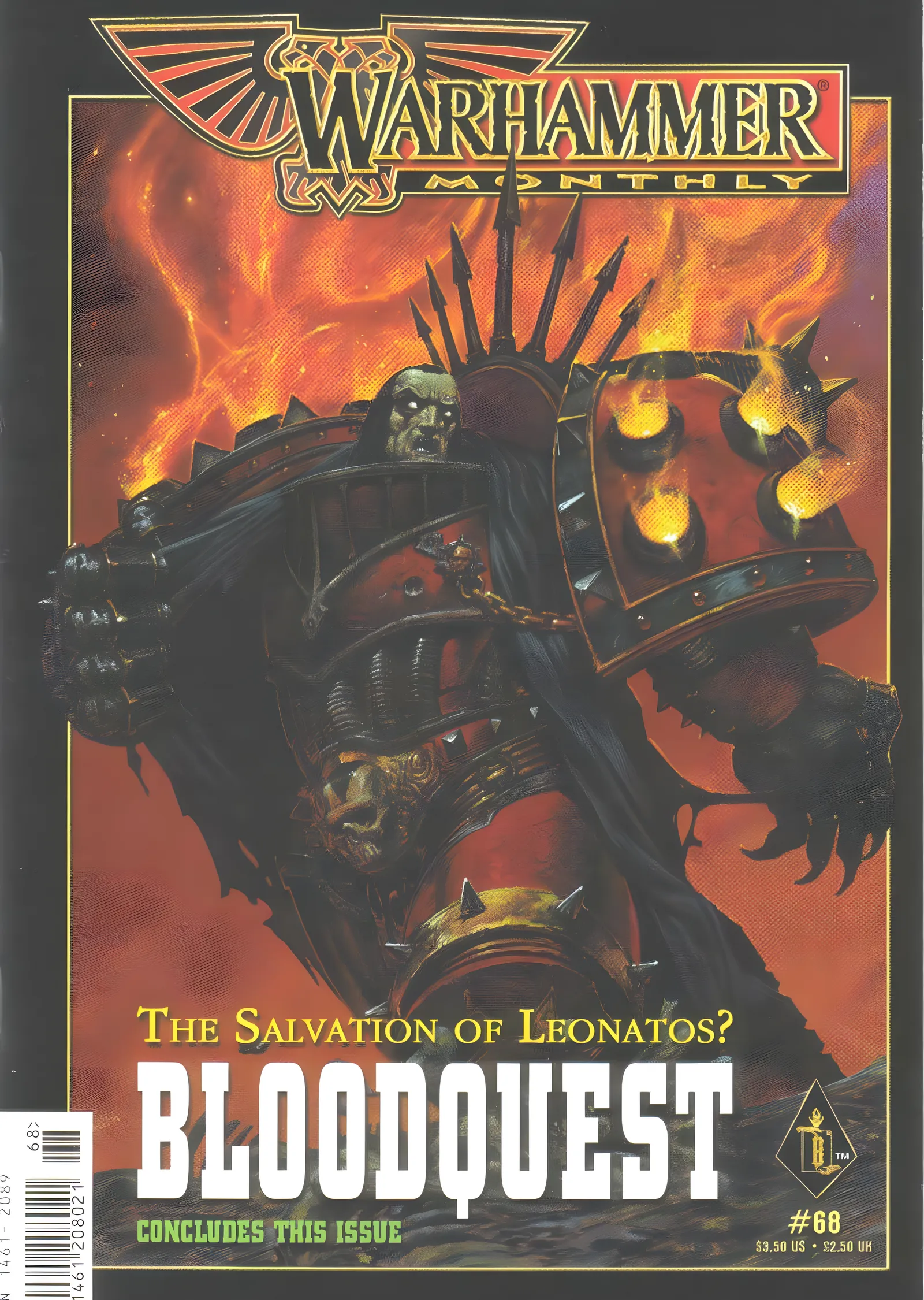 Warhammer Monthly: Bloodquest metal tablo