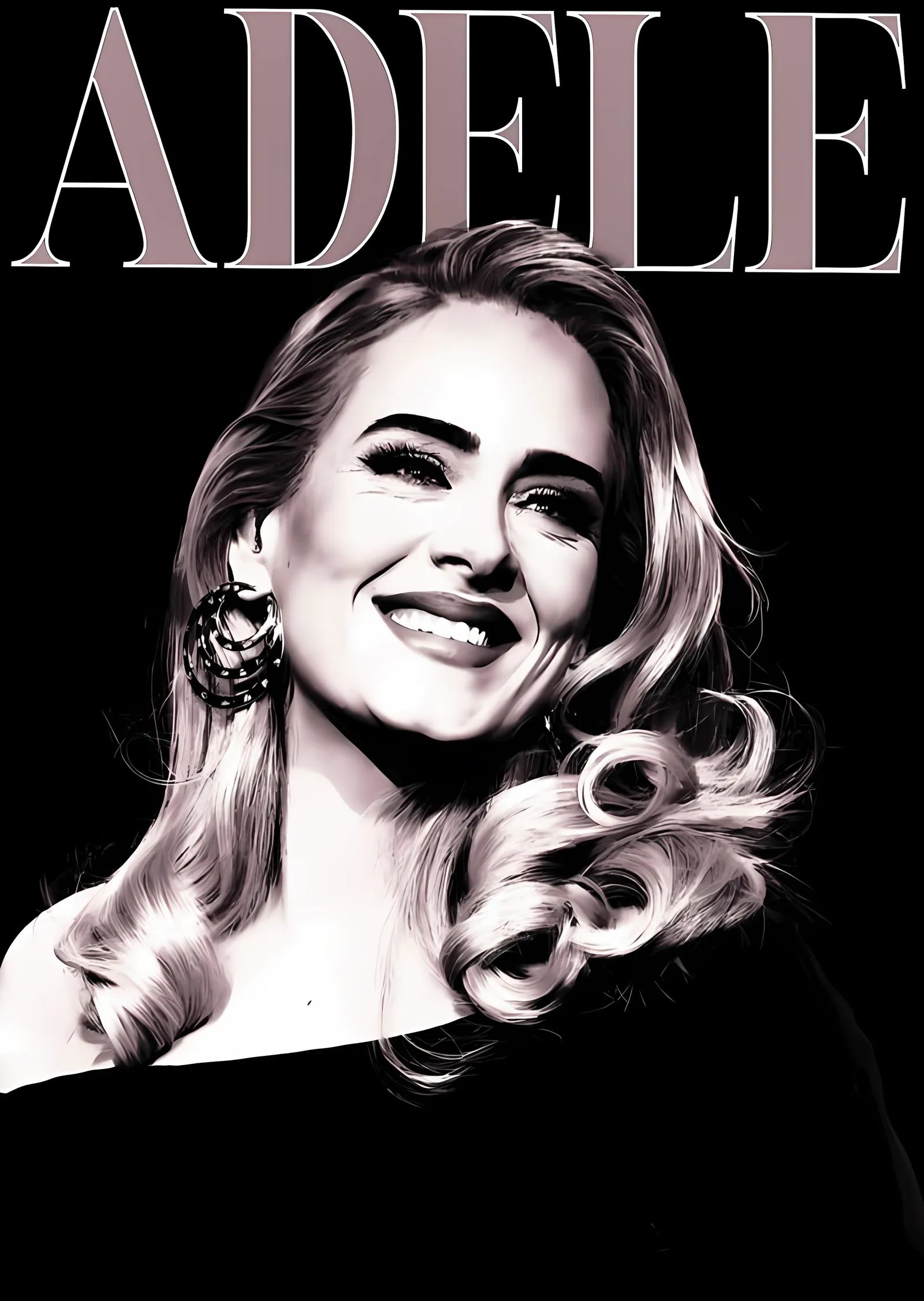 Adele metal tablo