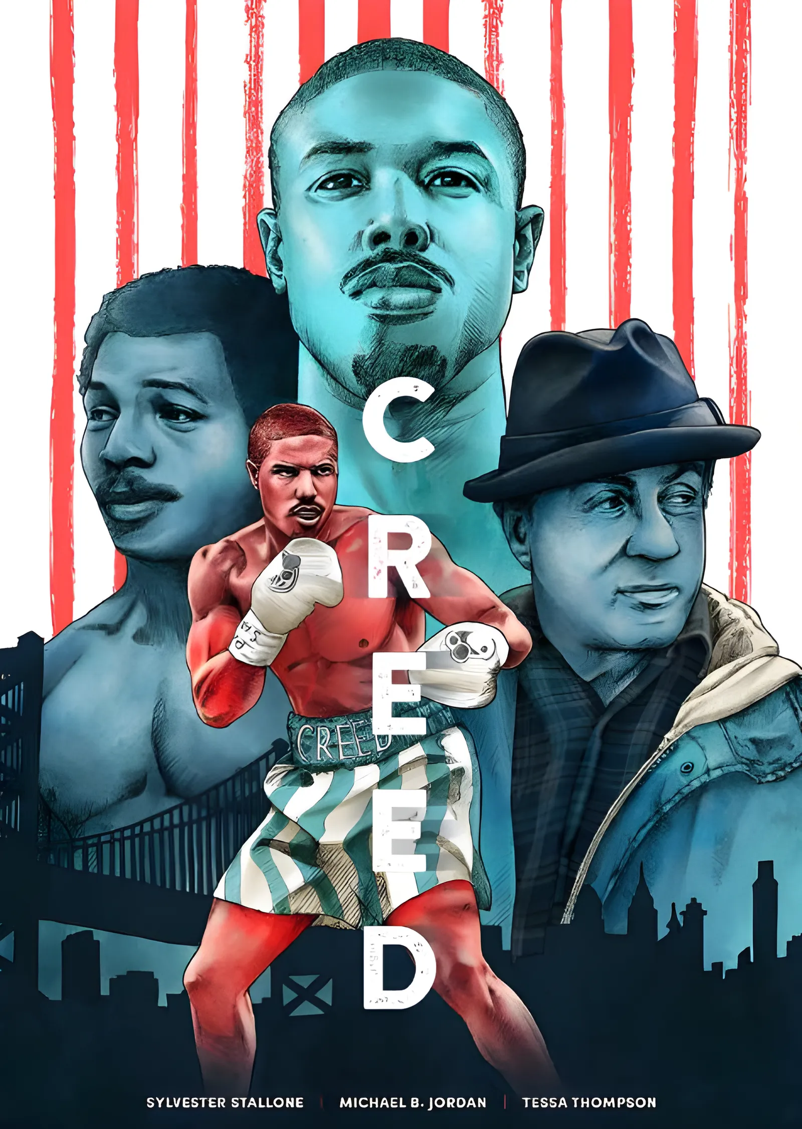 Creed: Üç Kuşak metal tablo