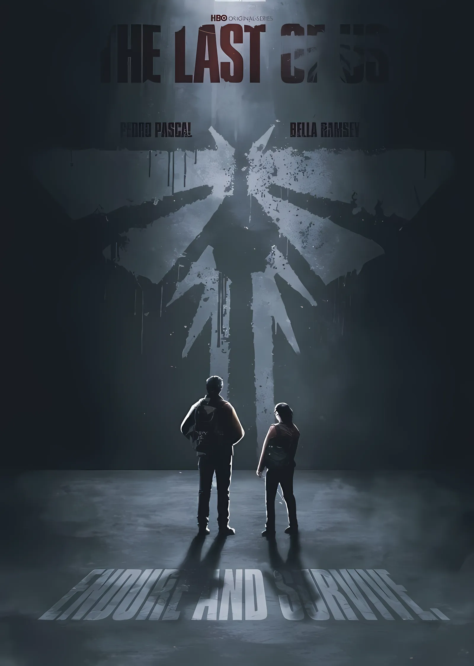 The Last of Us: Ateşböceği metal tablo