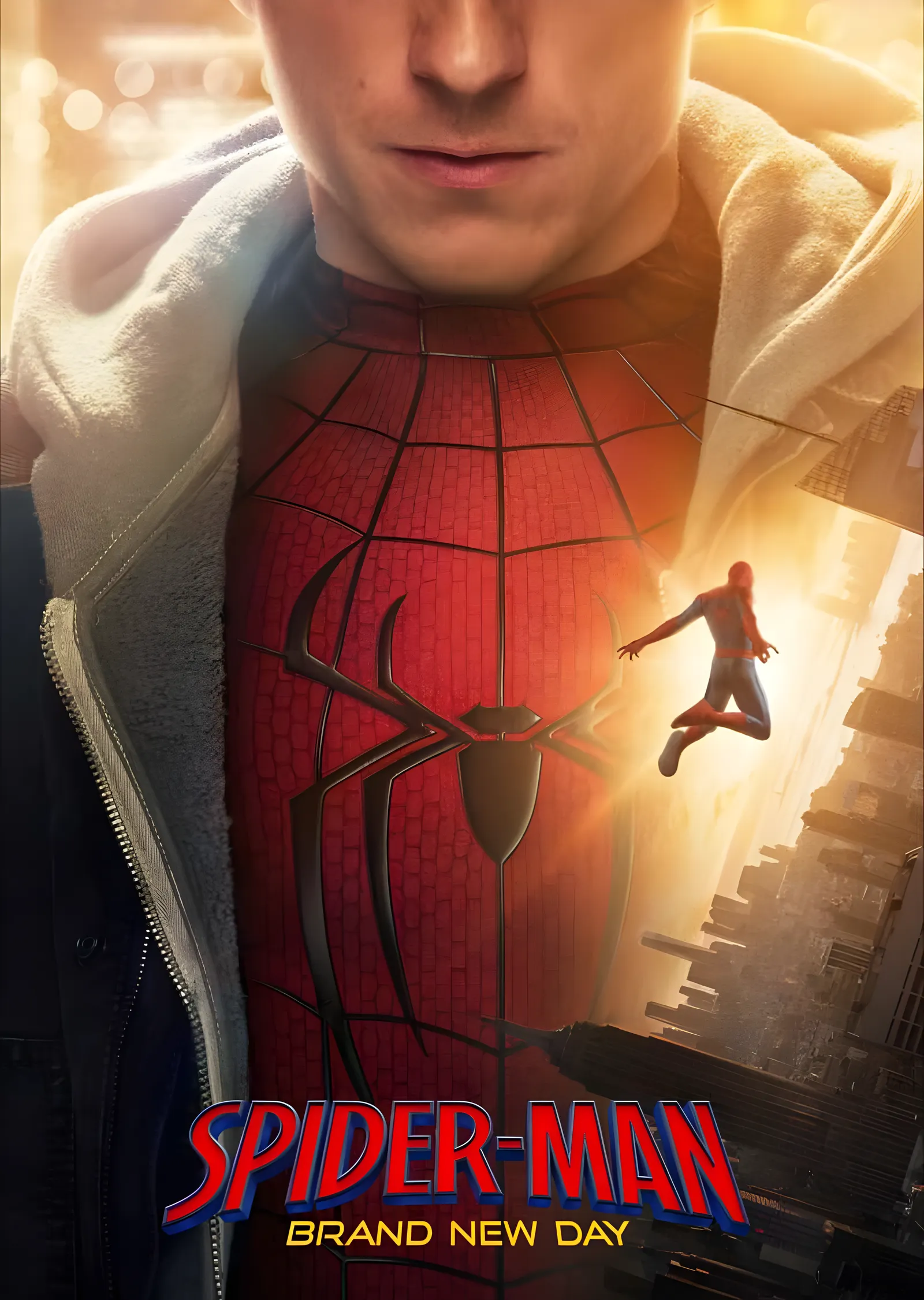 Spider-Man: Ceket Altında metal tablo