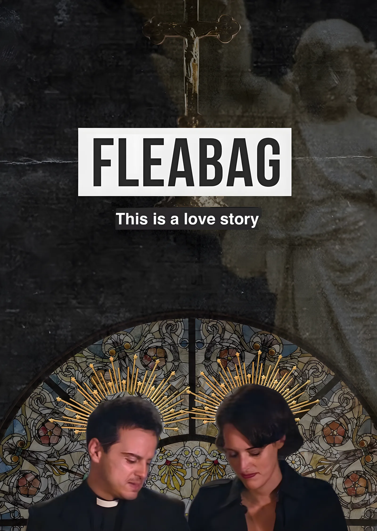 Fleabag: Bu Bir Aşk Hikayesi metal tablo