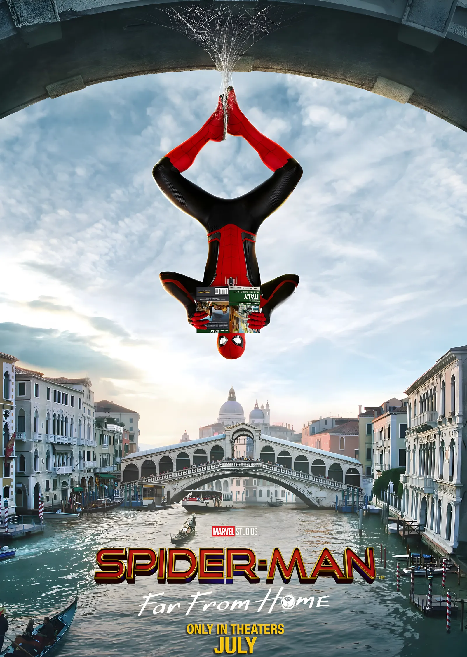Spider-Man: Far From Home Venedik metal tablo