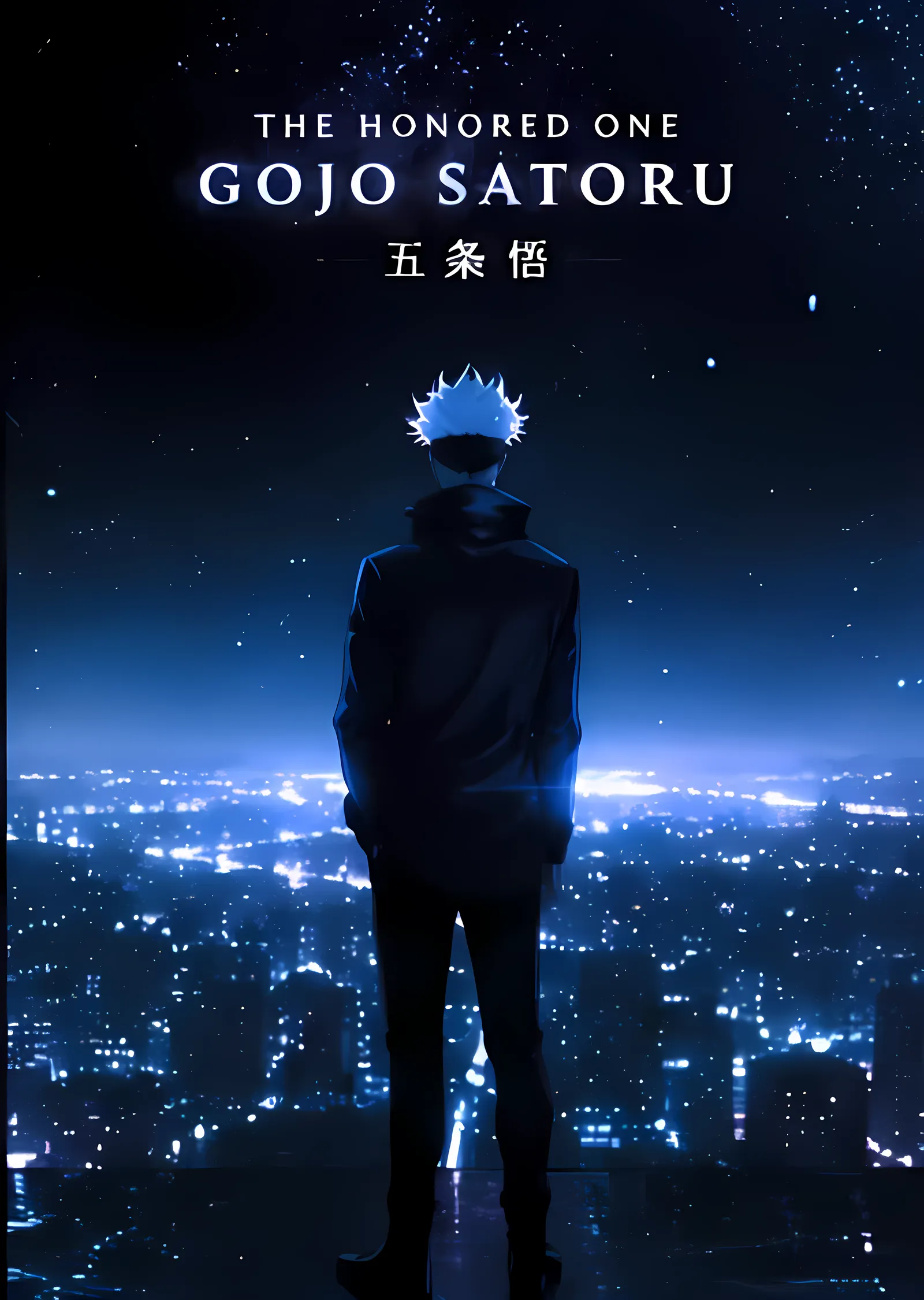 Jujutsu Kaisen - The Honored One Gojo metal tablo