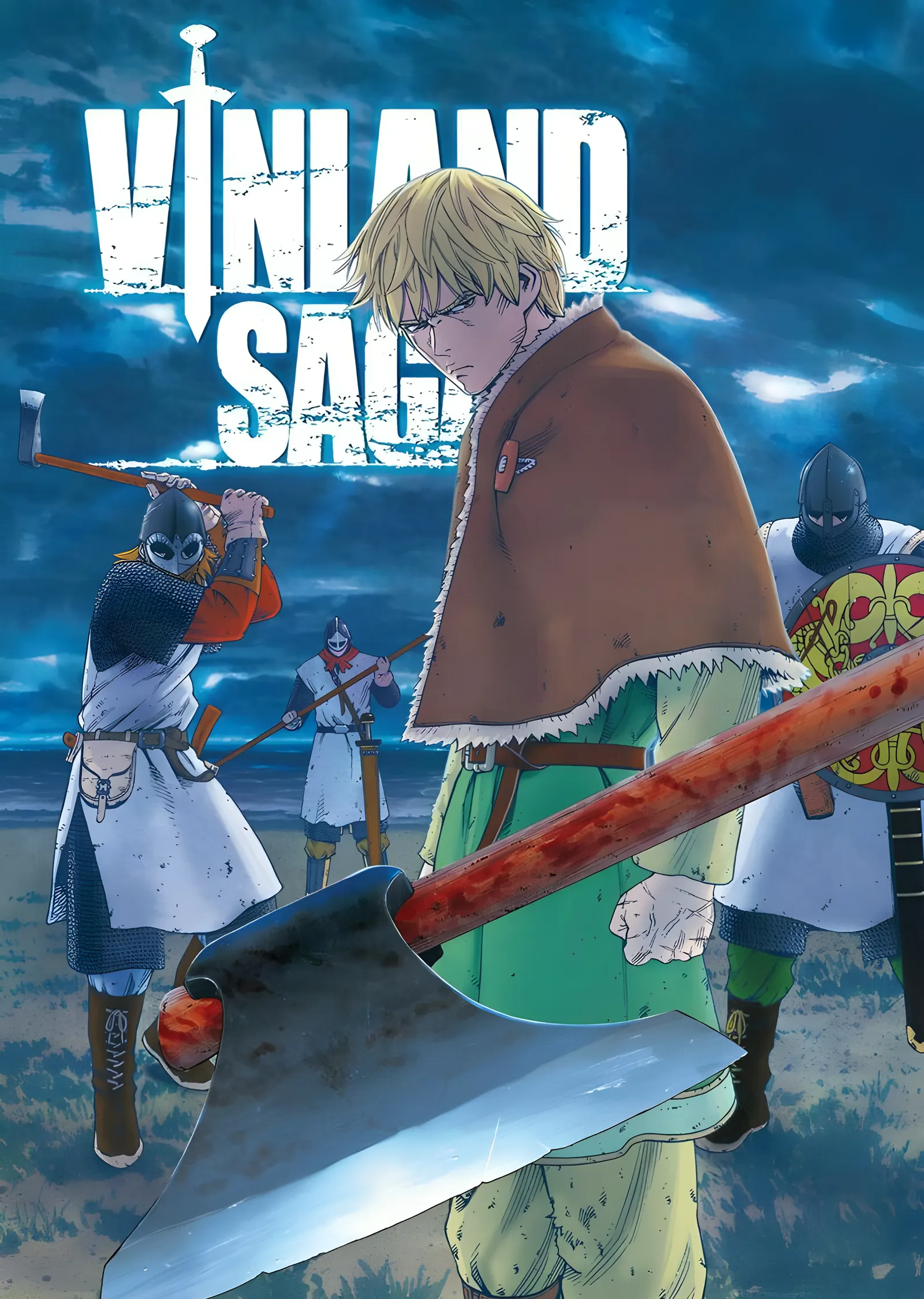 Vinland Saga: Thorfinn ve Viking Savaşı metal tablo