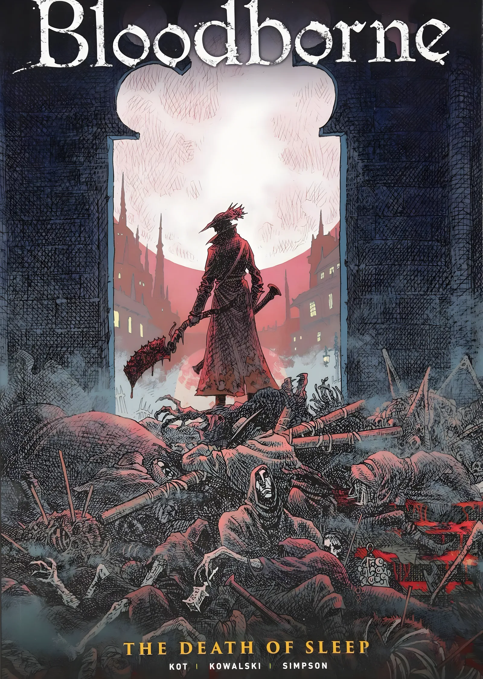 Bloodborne: The Death of Sleep metal tablo
