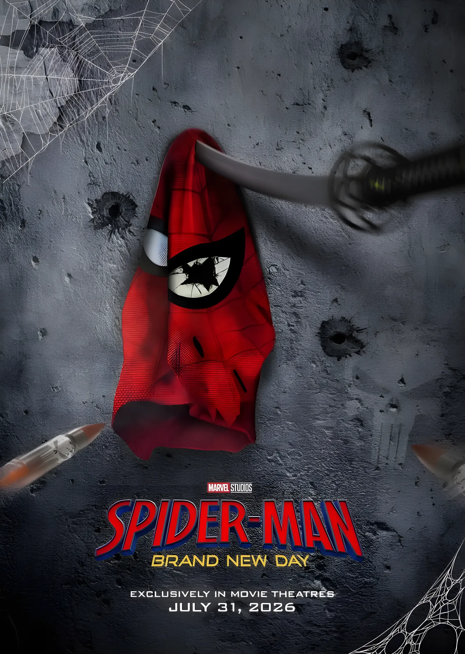 Spider-Man: Duvarda Maske metal tablo