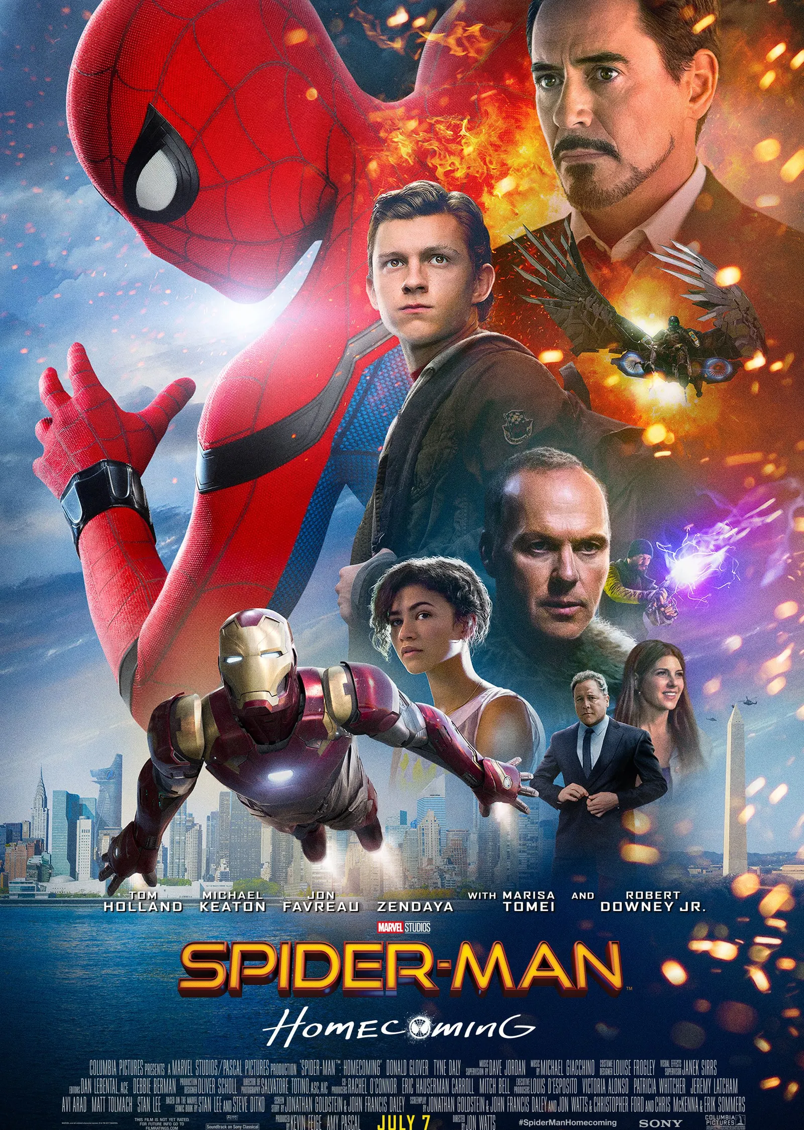 Spider-Man: Homecoming Kadro metal tablo