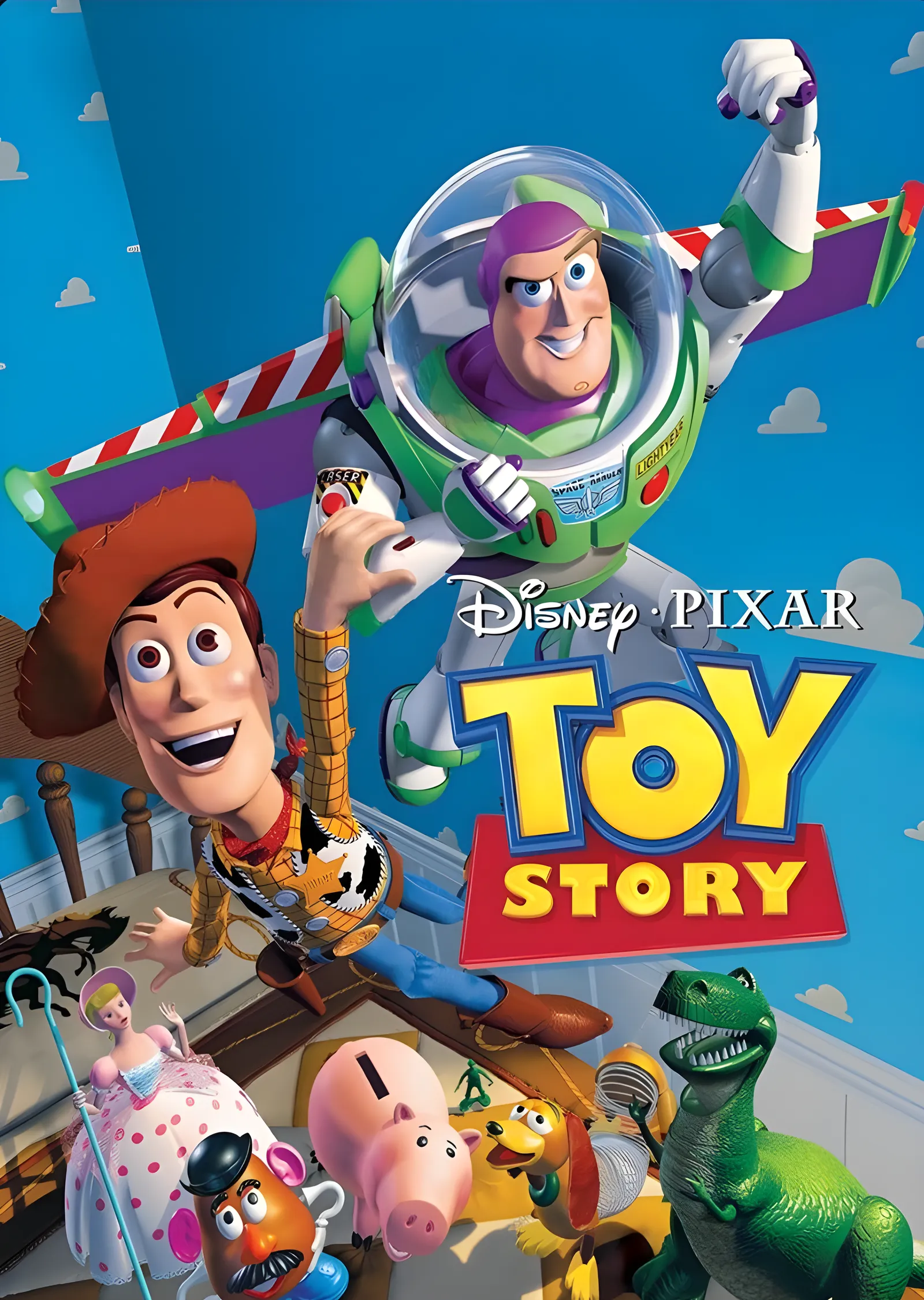 Toy Story - Woody ve Buzz Lightyear metal tablo