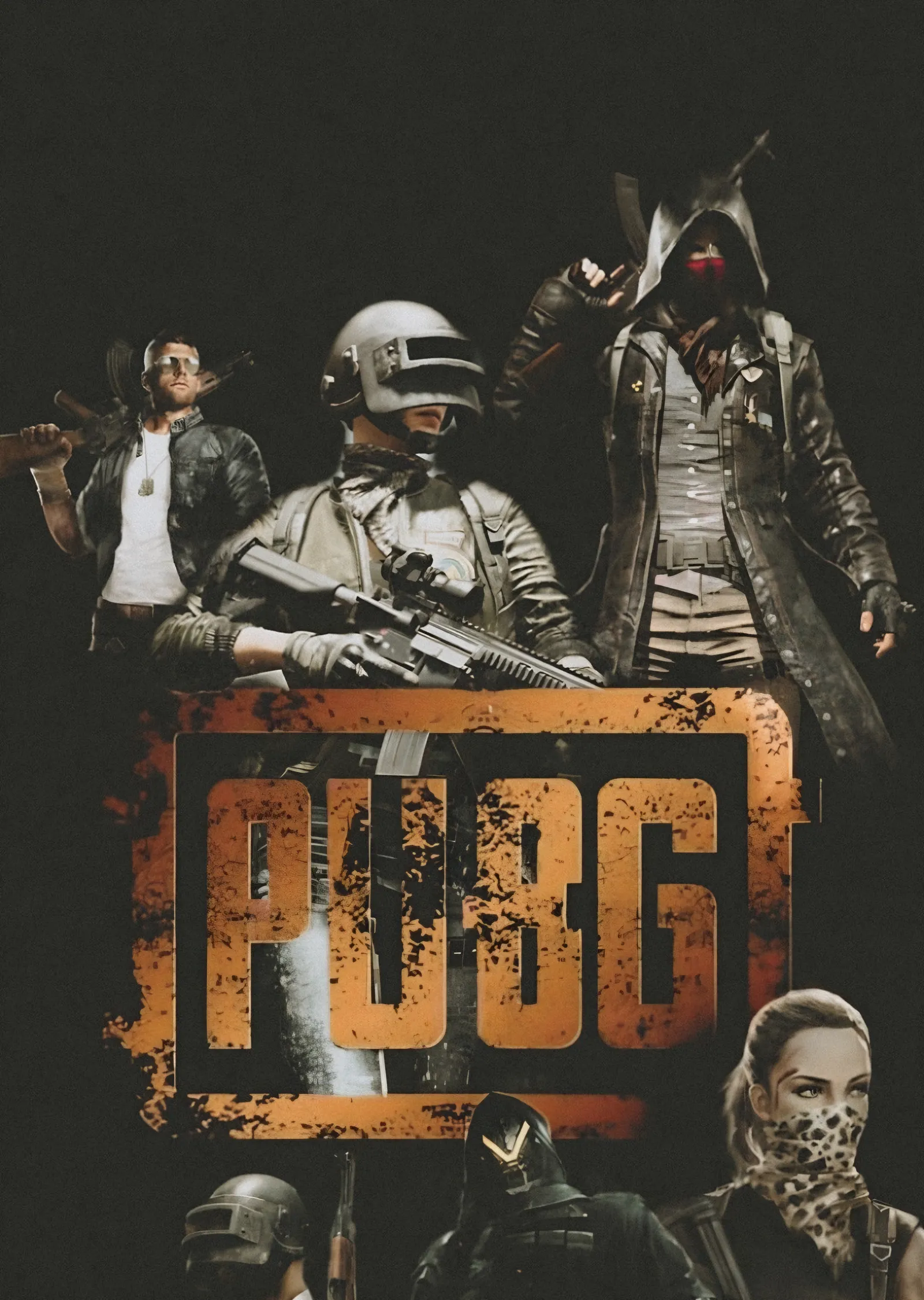 PUBG - Kadro metal tablo