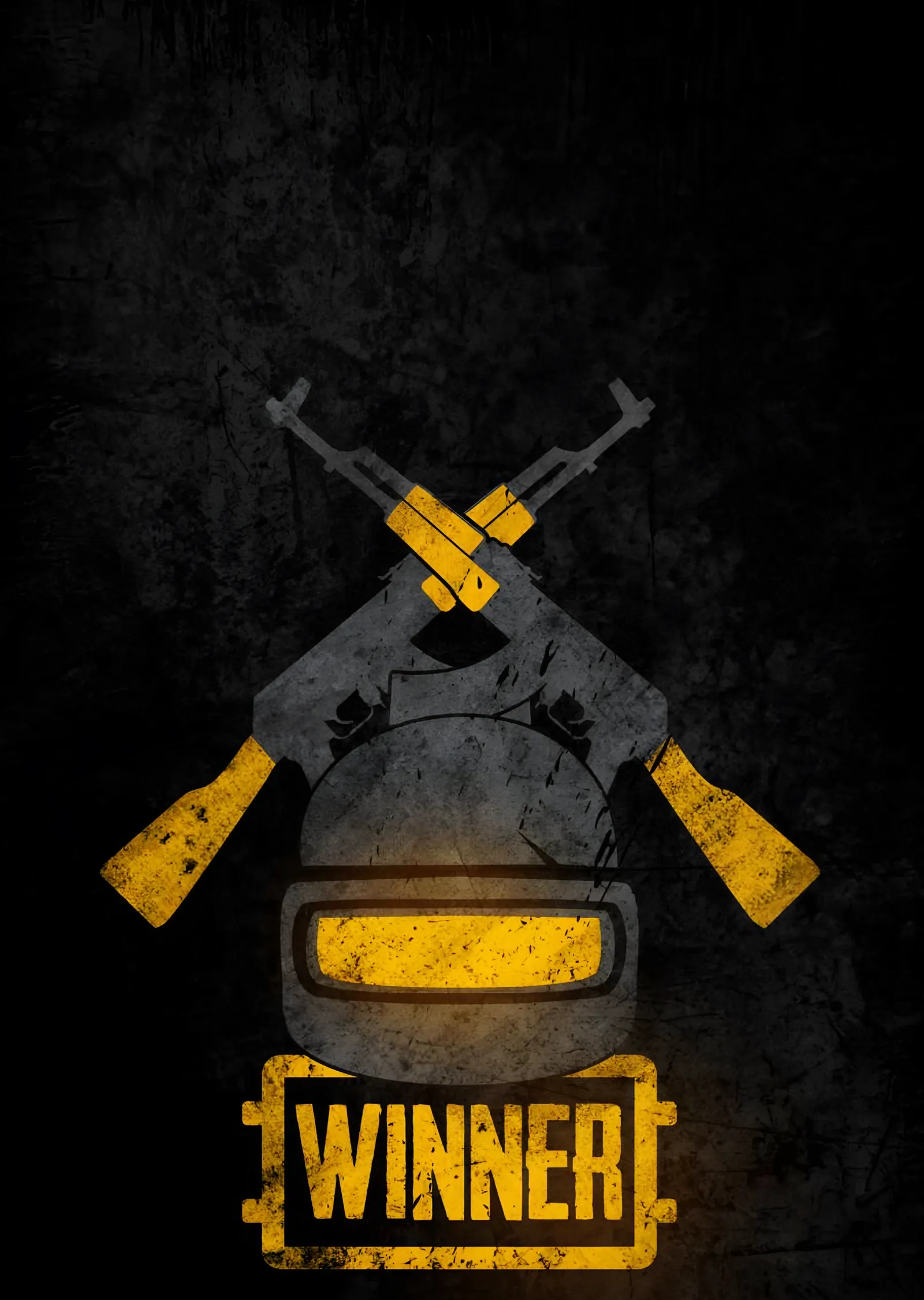 PUBG - Winner Amblemi metal tablo