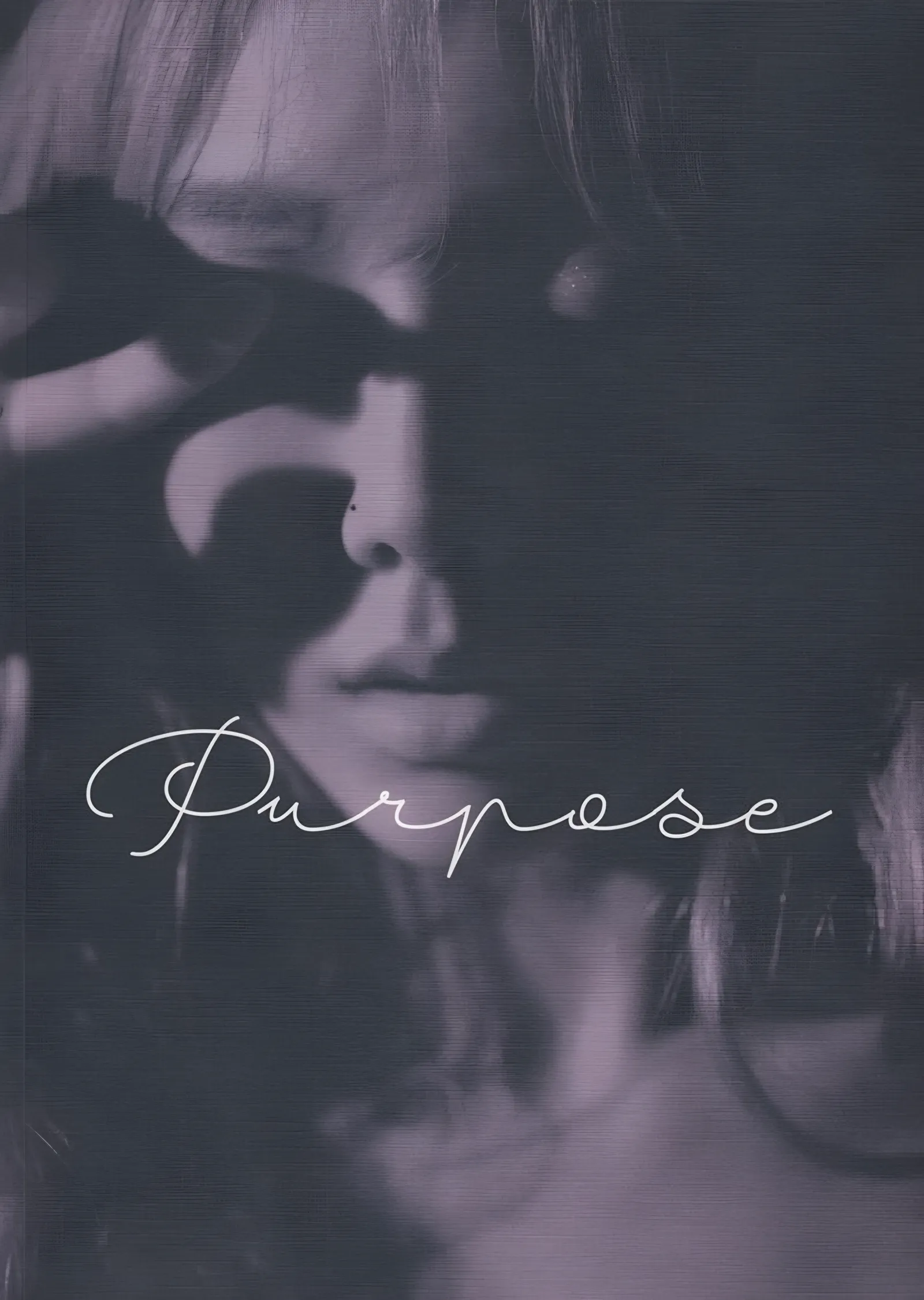 Purpose - Bulanık Portre metal tablo