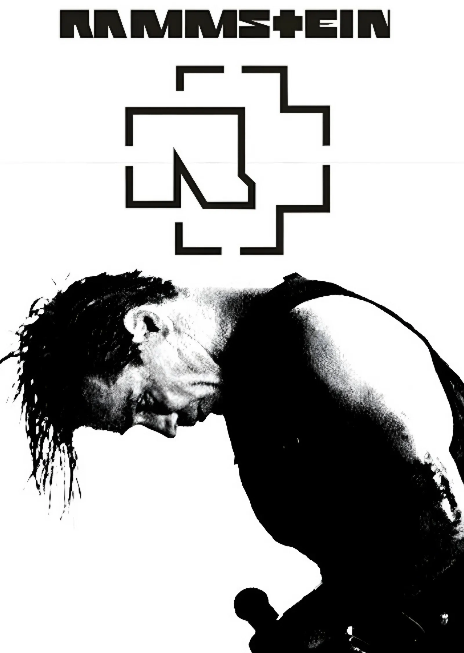 Rammstein - Amblem metal tablo