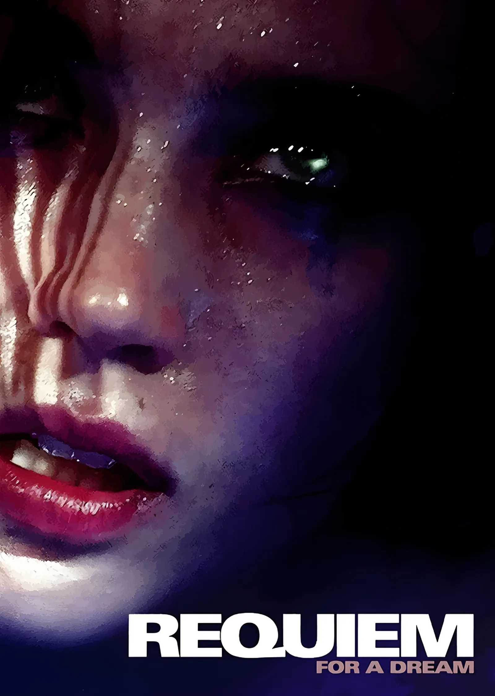 Requiem for a Dream Yakın Plan metal tablo