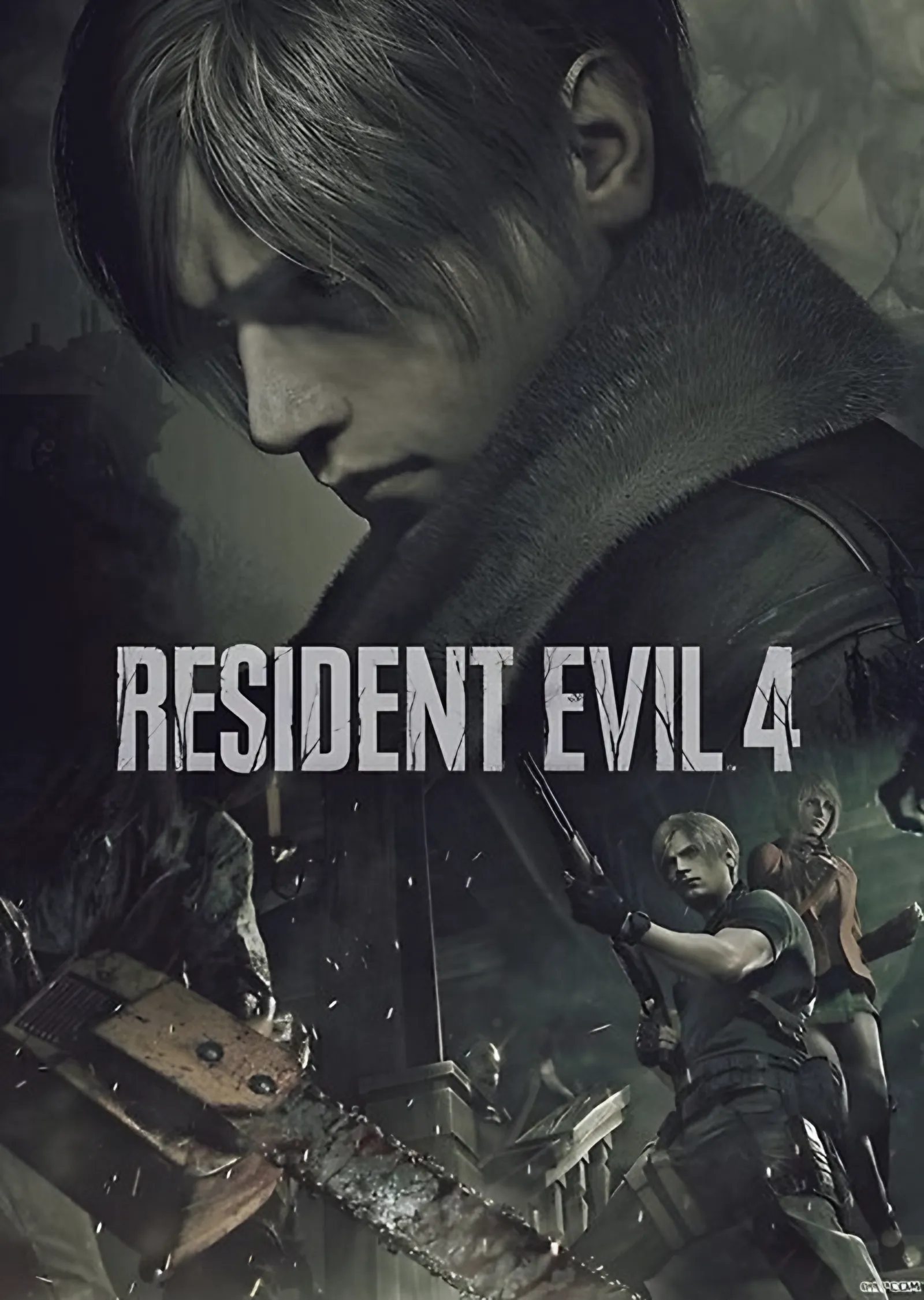 Resident Evil 4 Köy Kuşatması metal tablo
