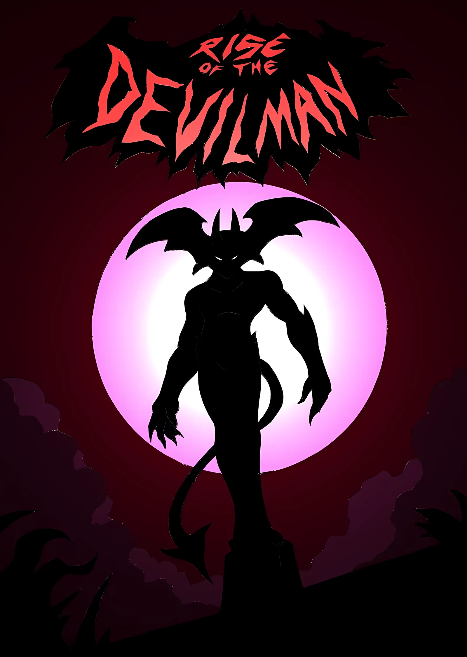 Rise of the Devilman metal tablo