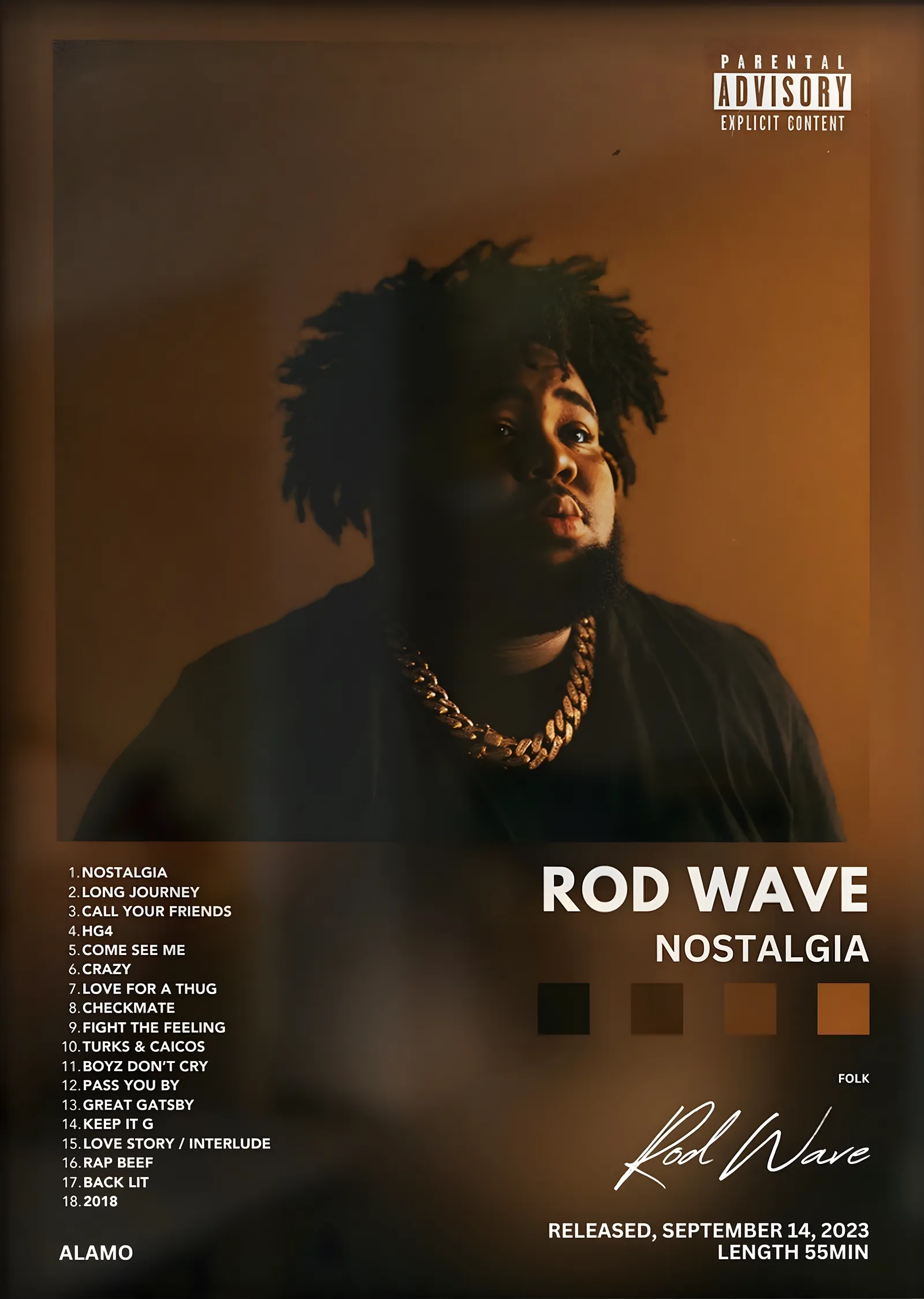 Rod Wave: Nostalgia metal tablo