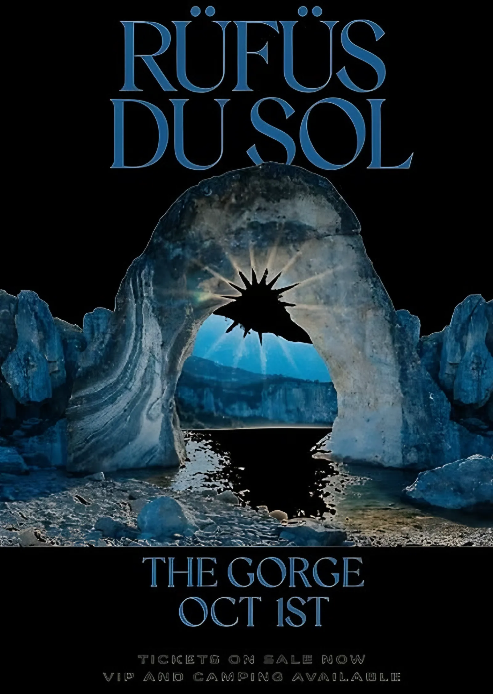 Rüfüs Du Sol - The Gorge metal tablo