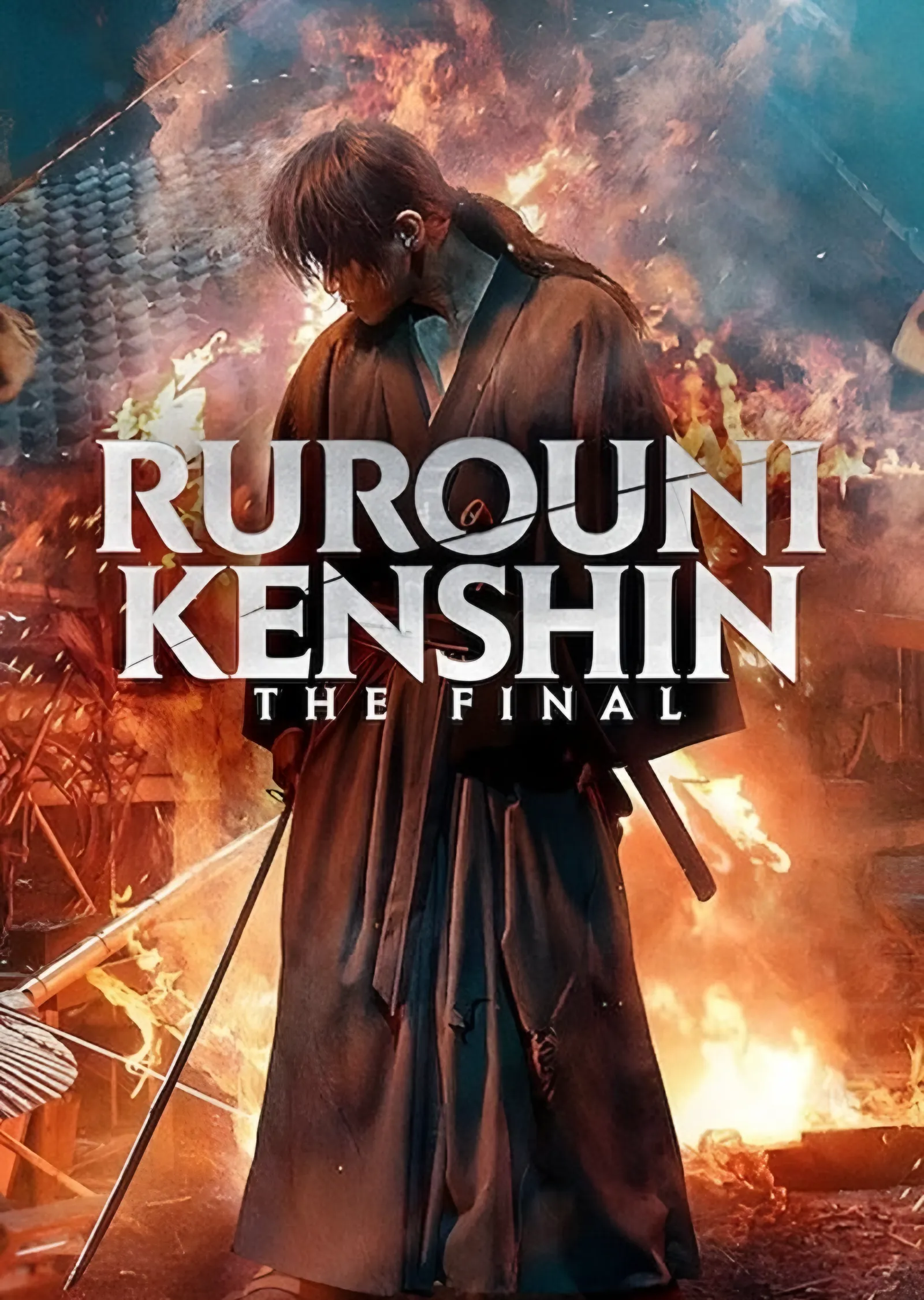 Rurouni Kenshin The Final Alevler metal tablo