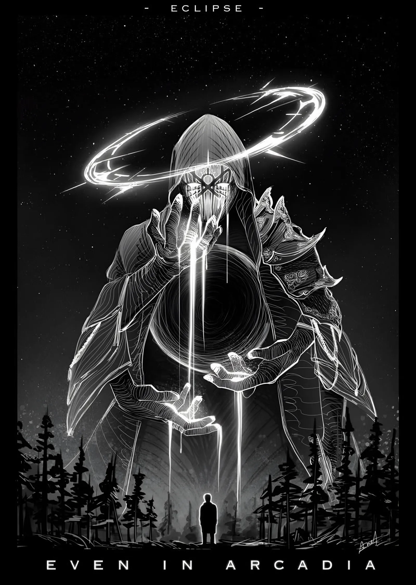 Sleep Token - Even in Arcadia metal tablo