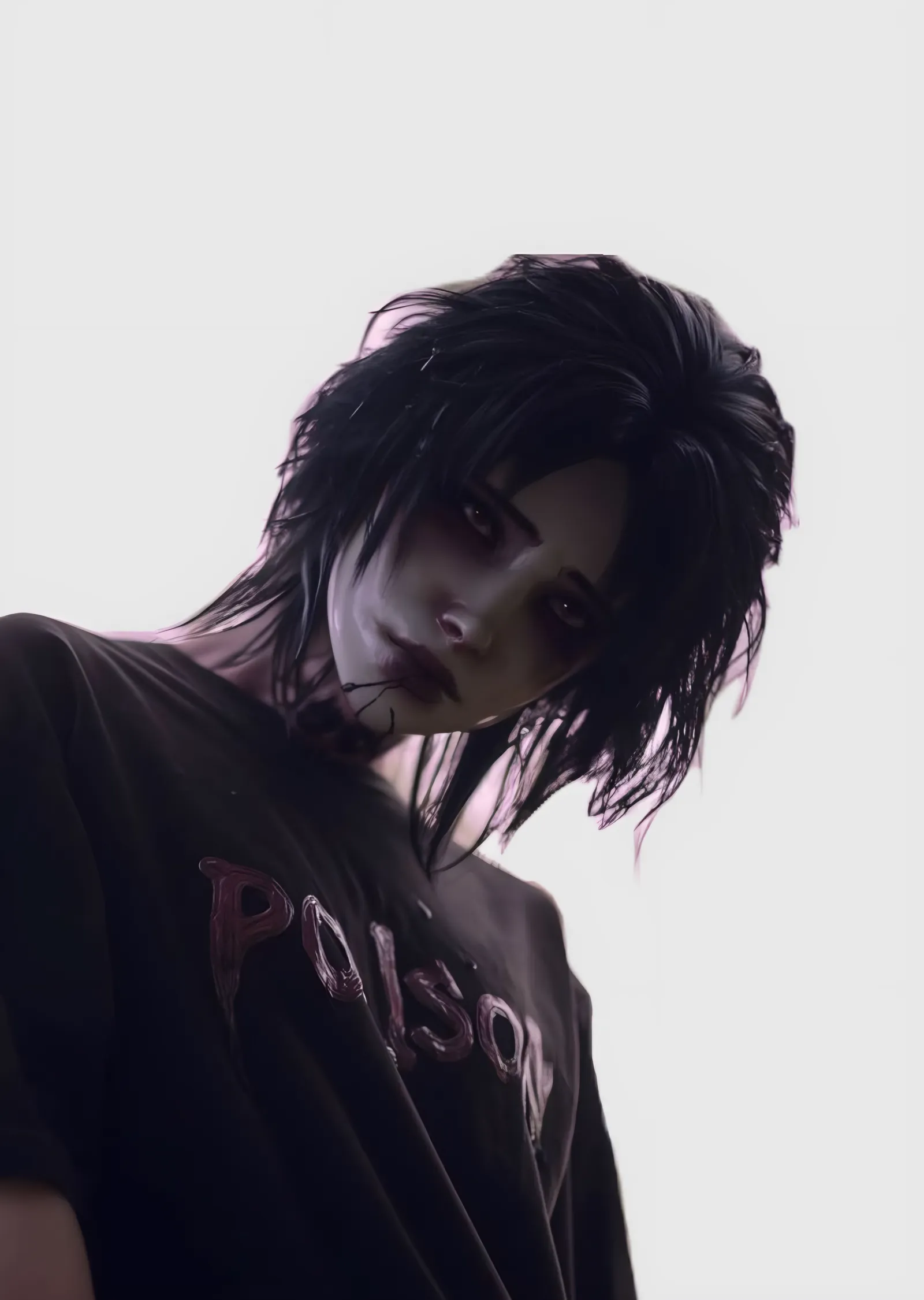 Baldur's Gate 3 - Evelyn Solgun Işıkta metal tablo