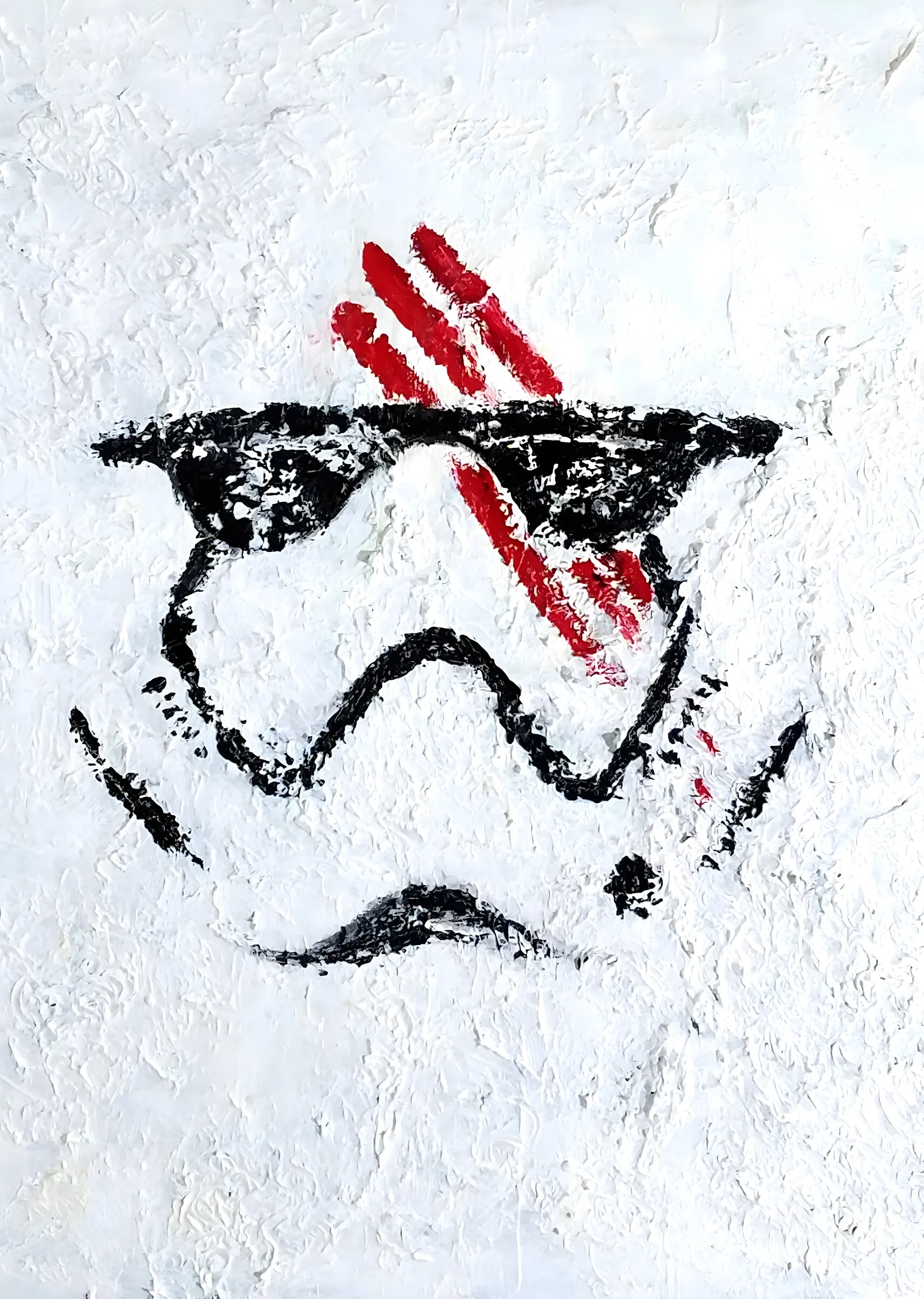 Star Wars Stormtrooper metal tablo