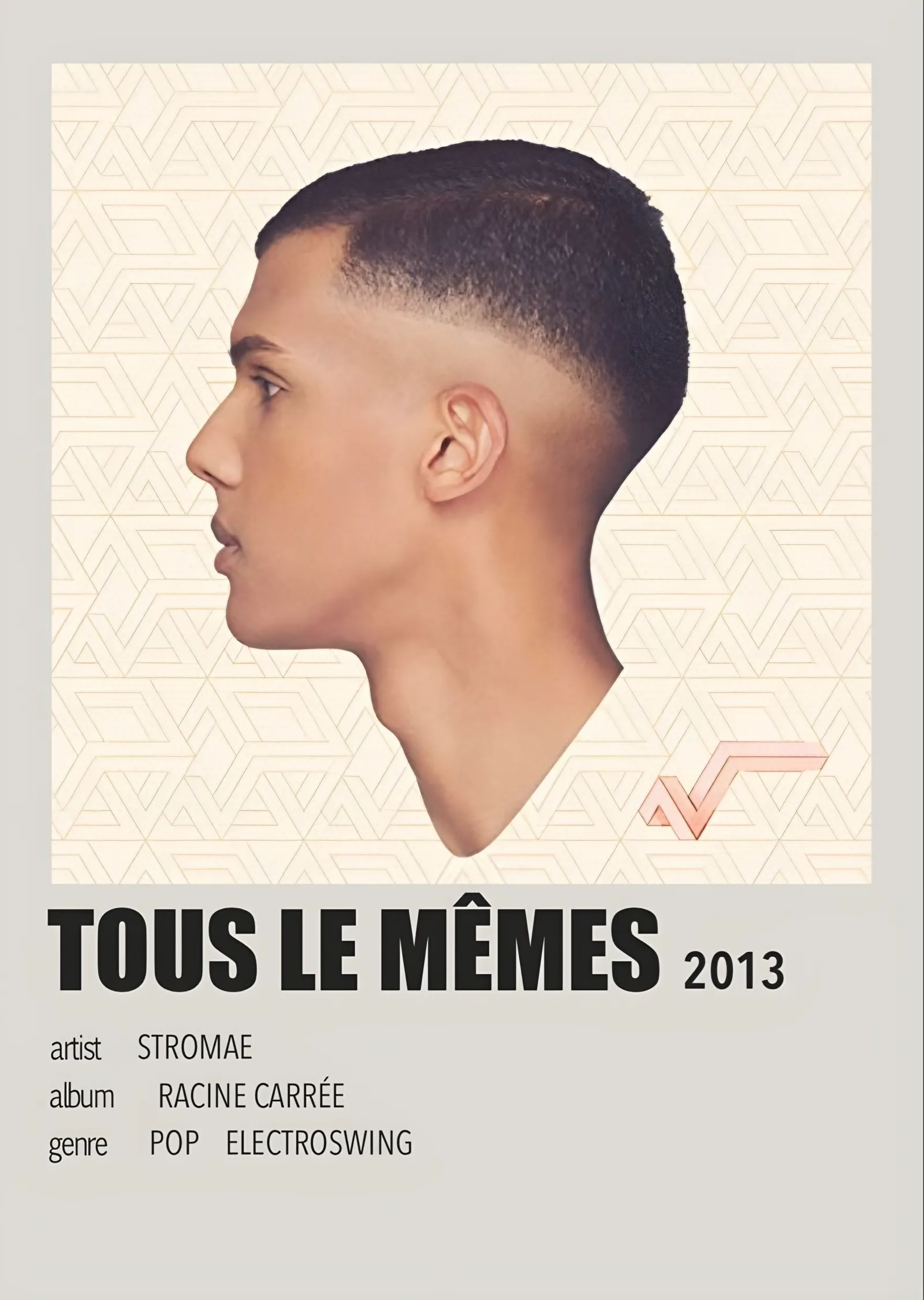 Stromae - Tous Les Mêmes metal tablo