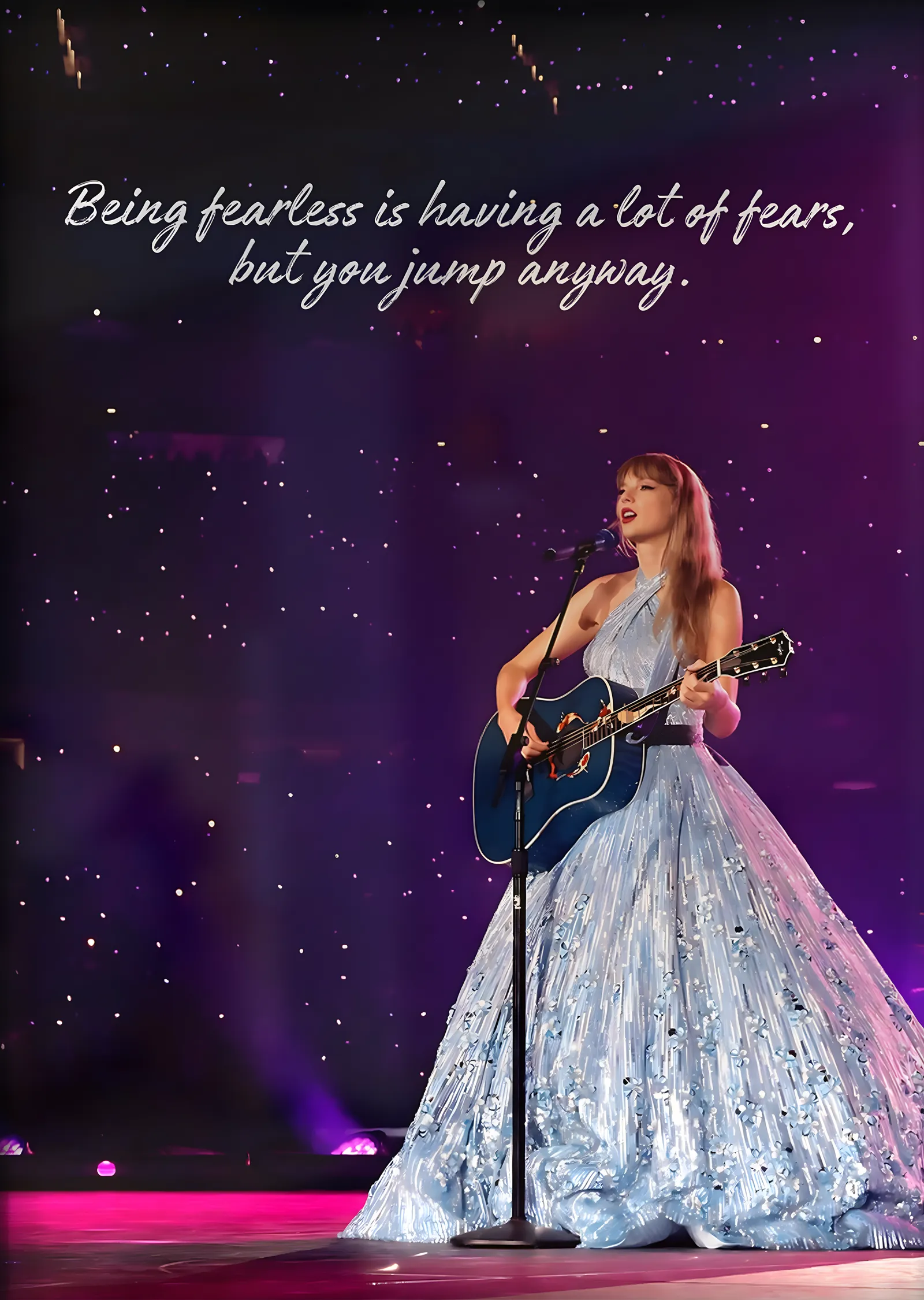 Taylor Swift: Sahne metal tablo