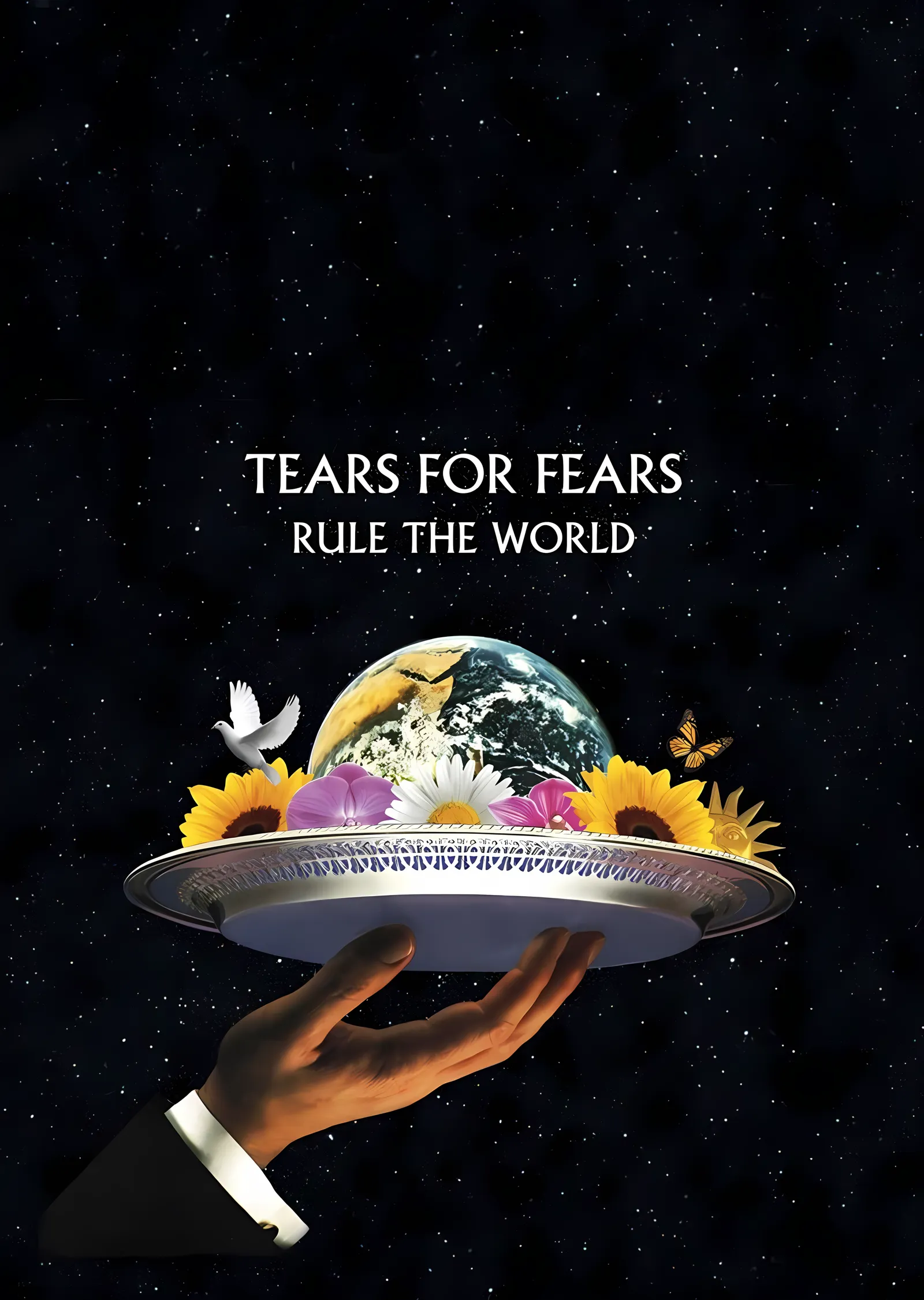 Tears for Fears: Rule the World metal tablo