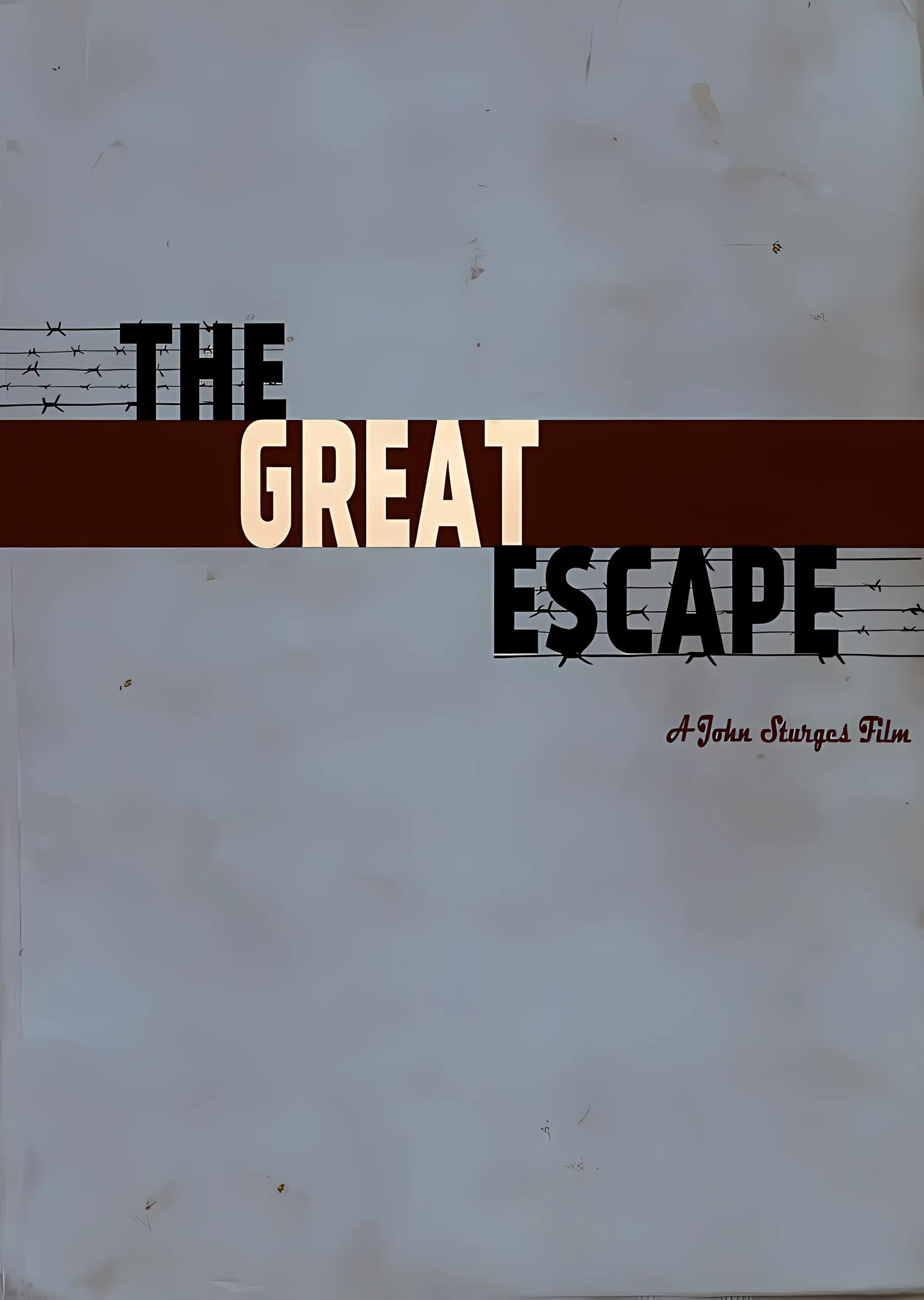 The Great Escape metal tablo