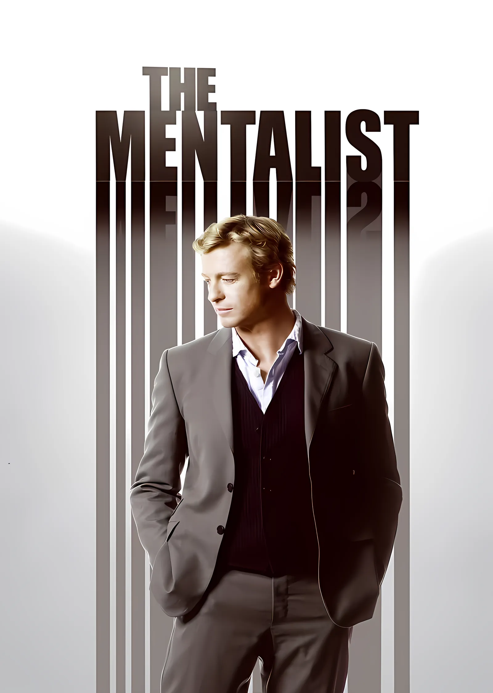 The Mentalist: İkinci Sezon Afişi metal tablo