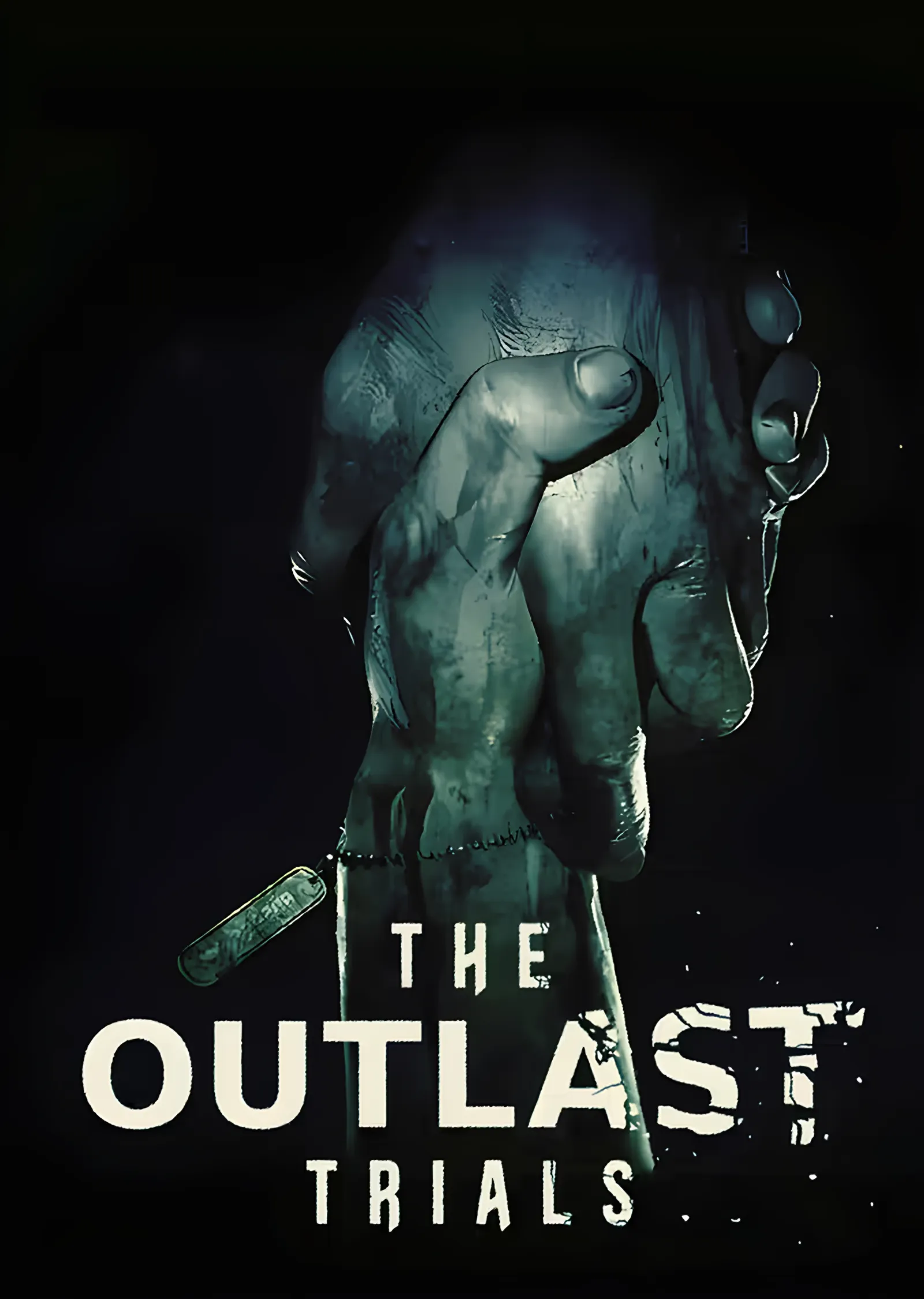 The Outlast Trials: Yeşil Karanlıkta Uzanan El metal tablo