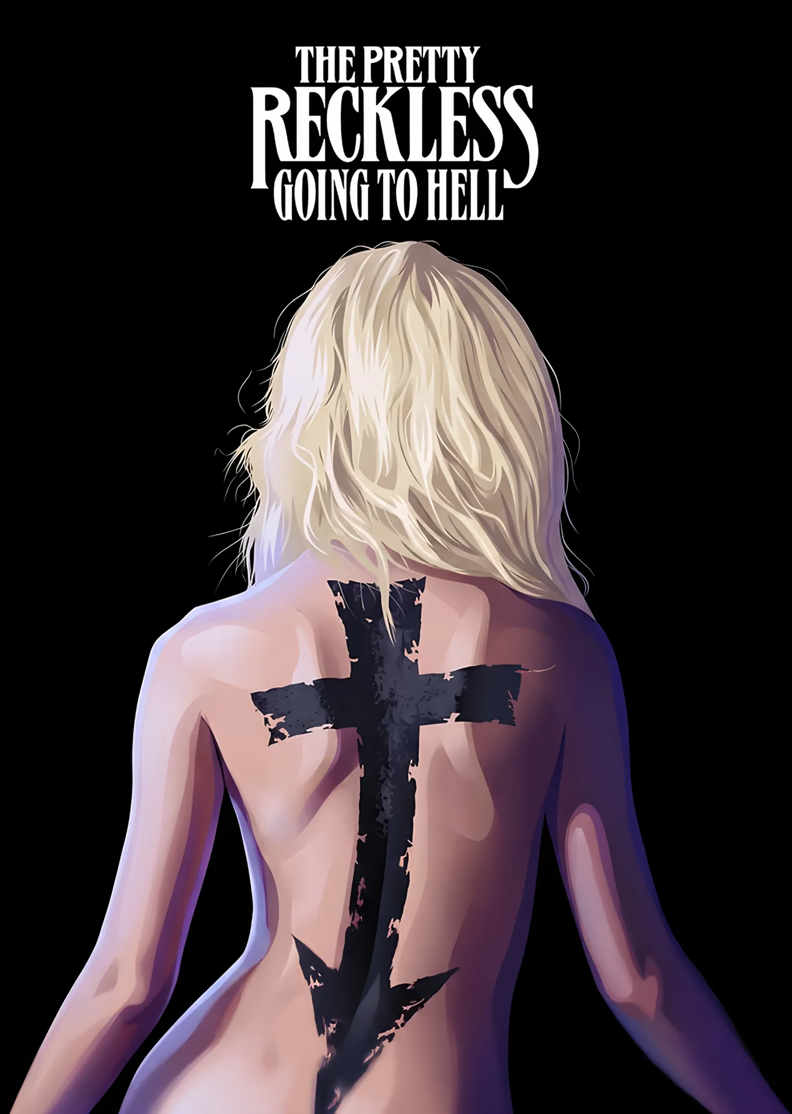 The Pretty Reckless - Going to Hell Sırt Kapağı metal tablo