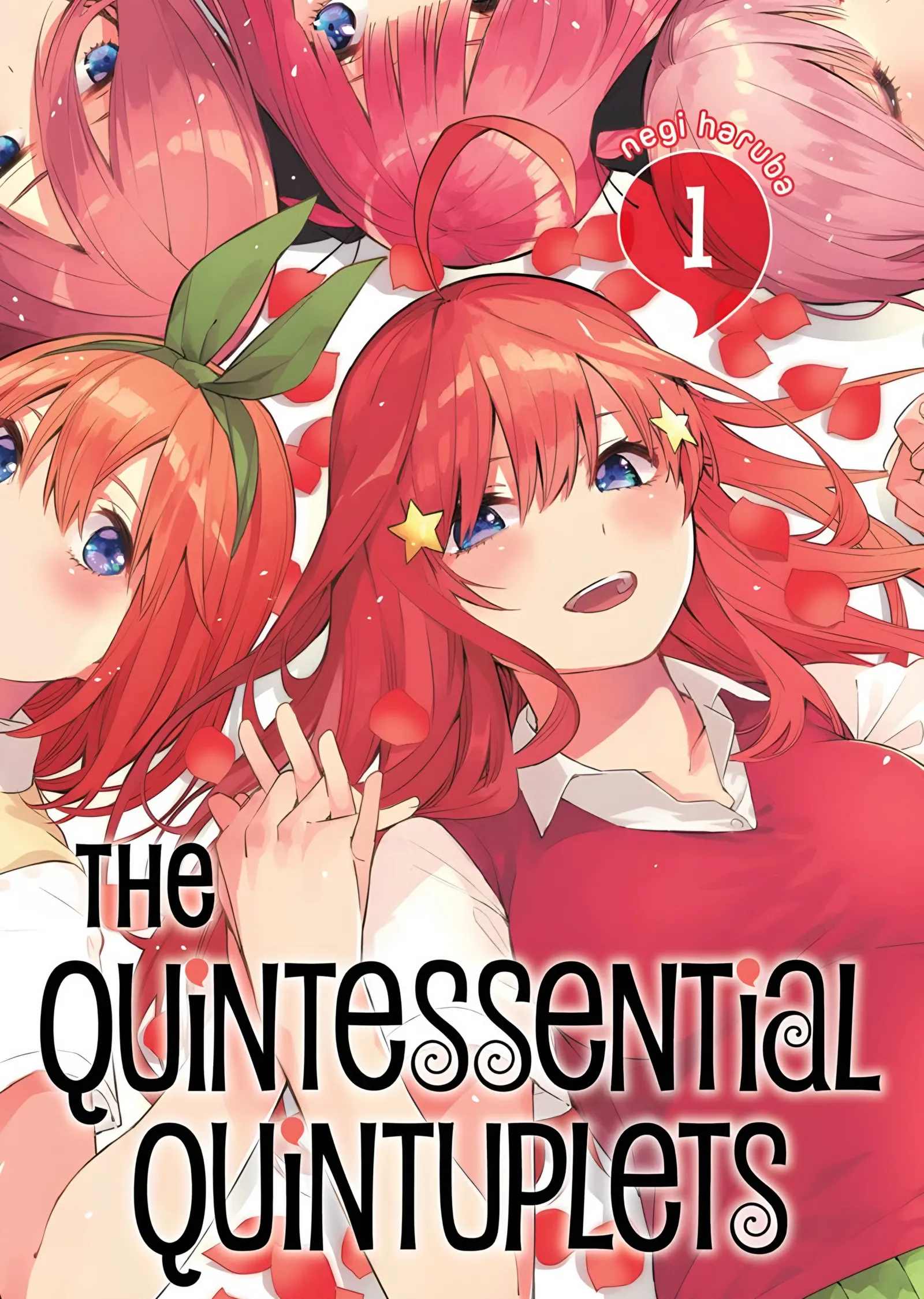 The Quintessential Quintuplets - Manga Cilt 1 metal tablo