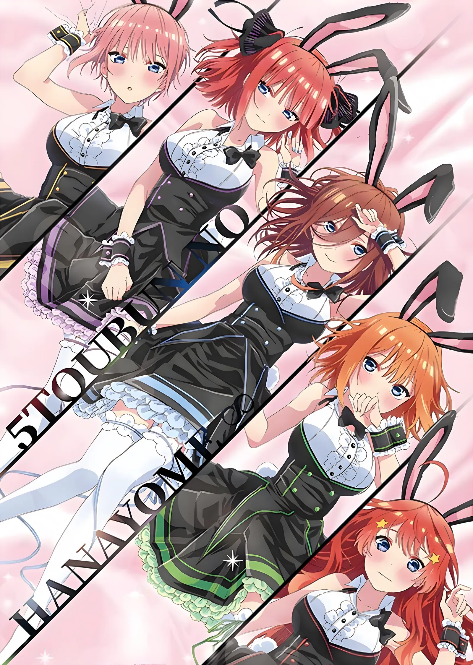 The Quintessential Quintuplets - Üniformalı Kadro metal tablo