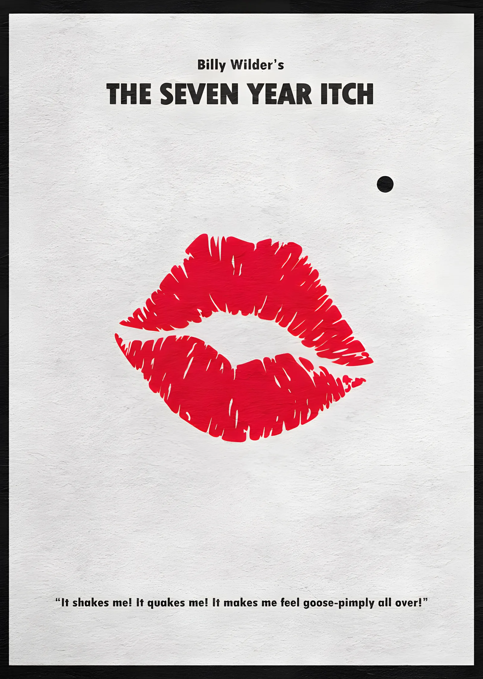 The Seven Year Itch metal tablo
