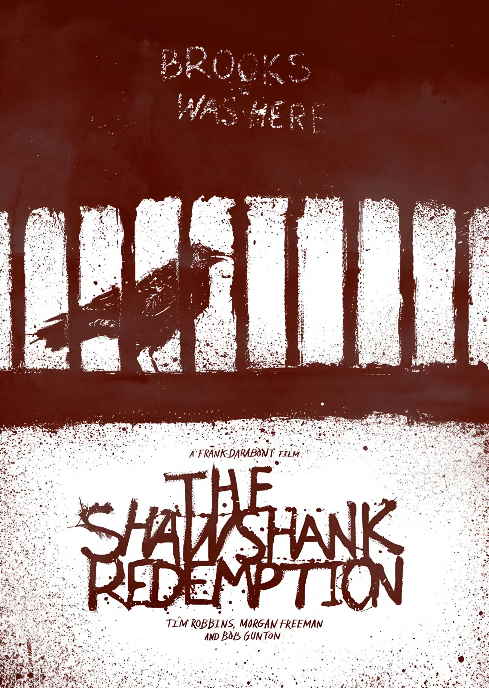 The Shawshank Redemption: Brooks Was Here metal tablo