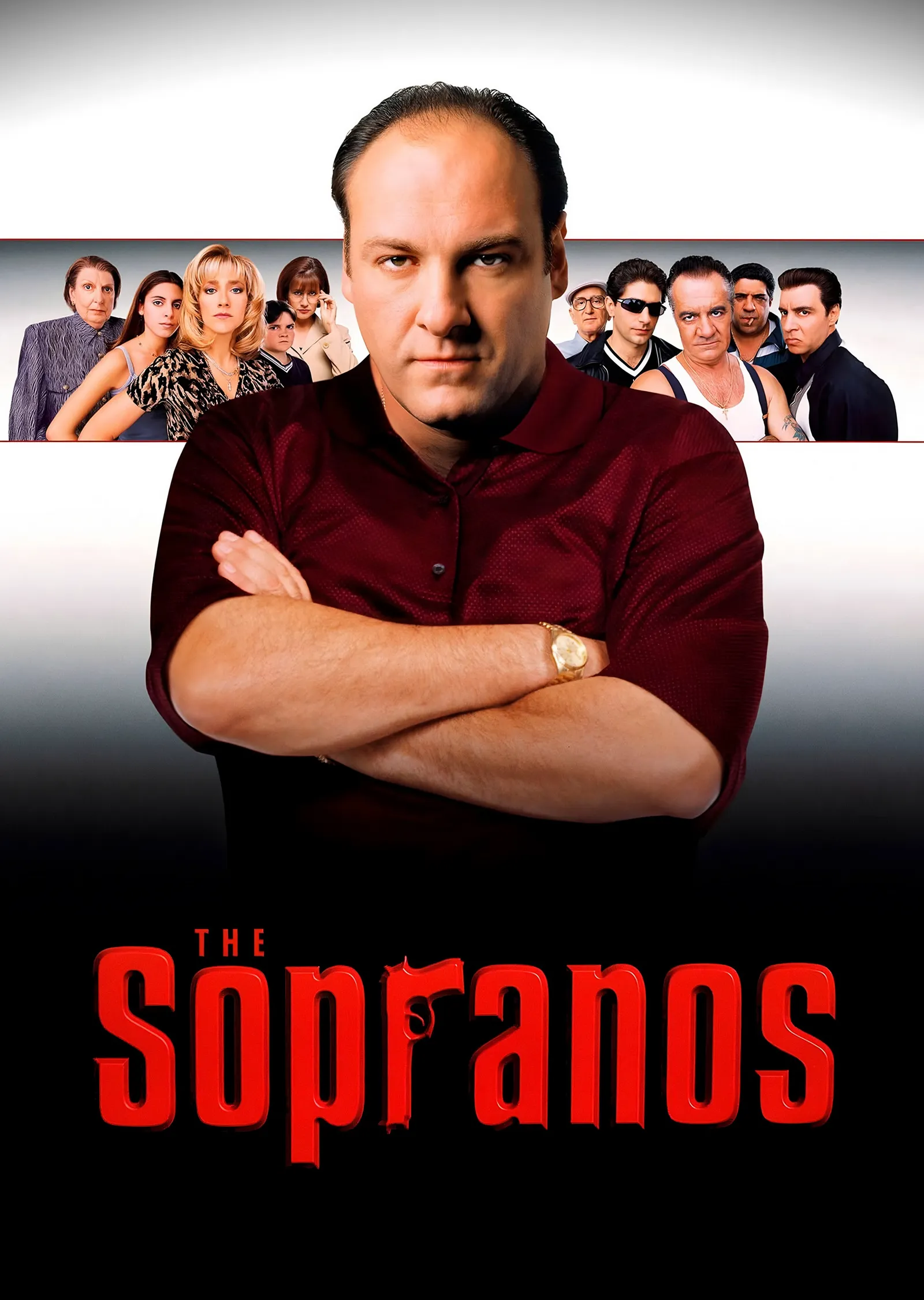 The Sopranos - Kırmızı Gömlek metal tablo