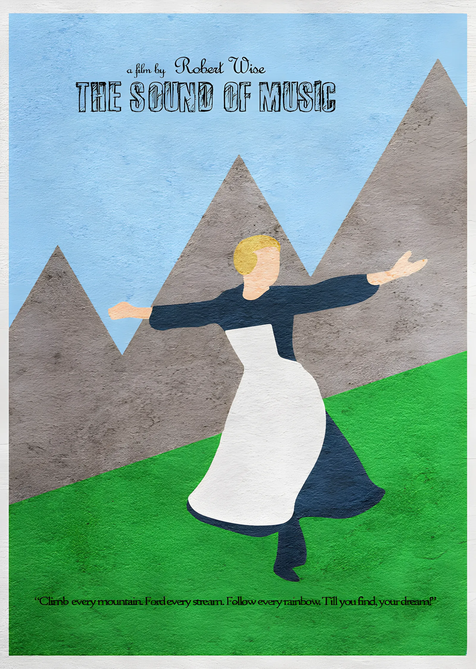 The Sound of Music metal tablo