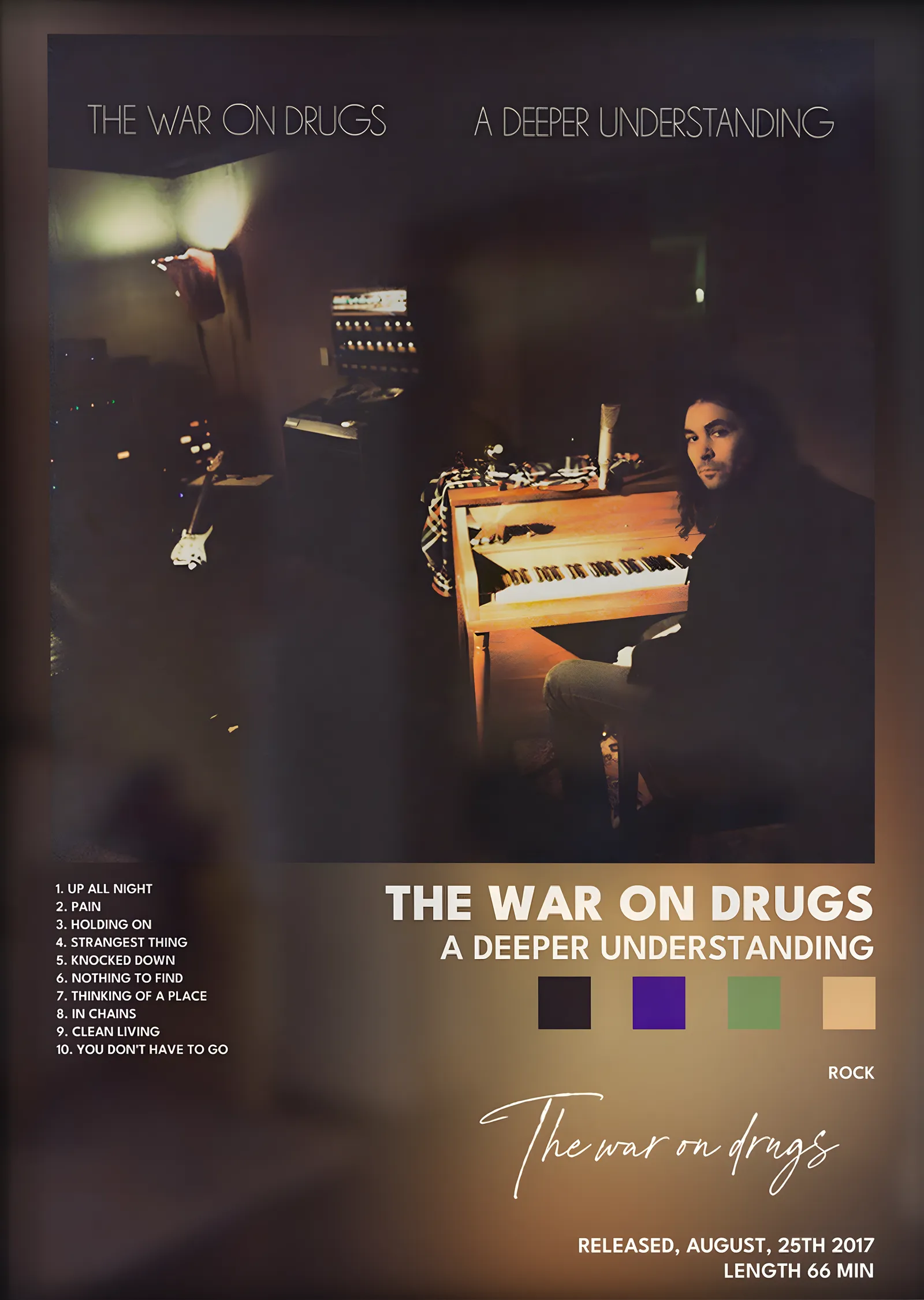 The War on Drugs: A Deeper Understanding metal tablo