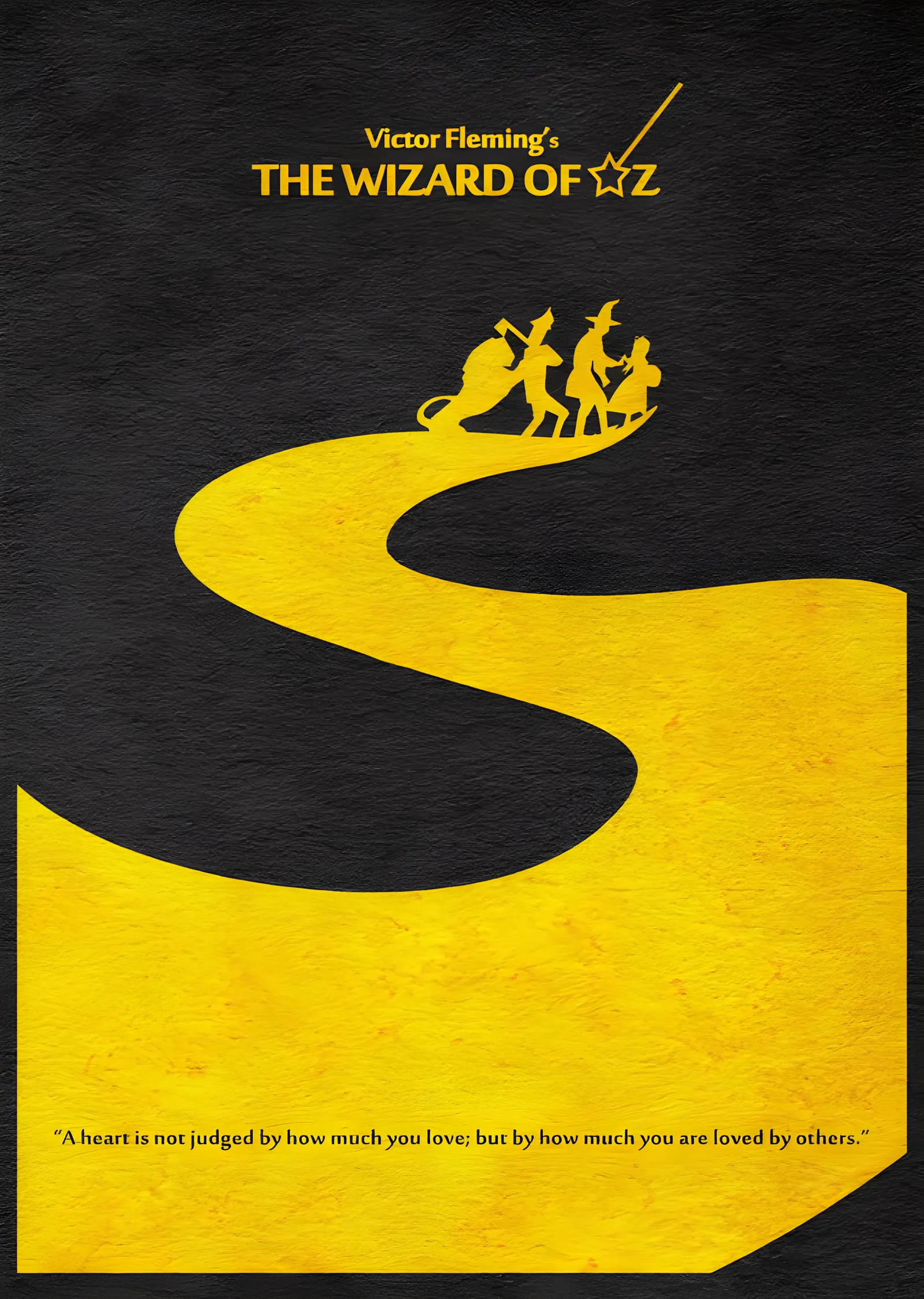 The Wizard of Oz metal tablo