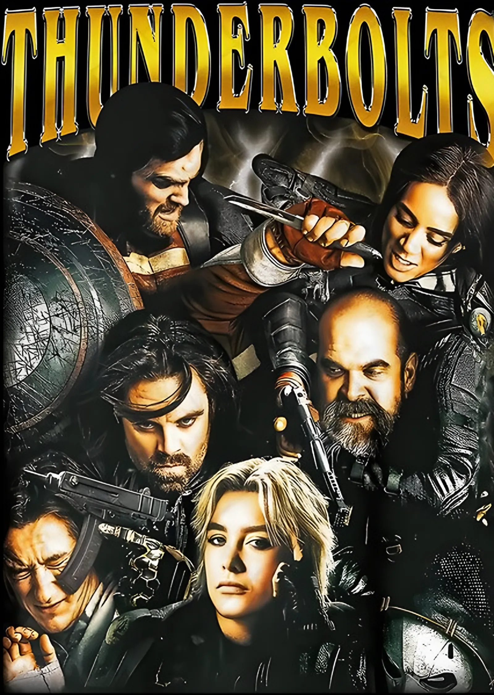 Thunderbolts - Ekip Kadrosu metal tablo