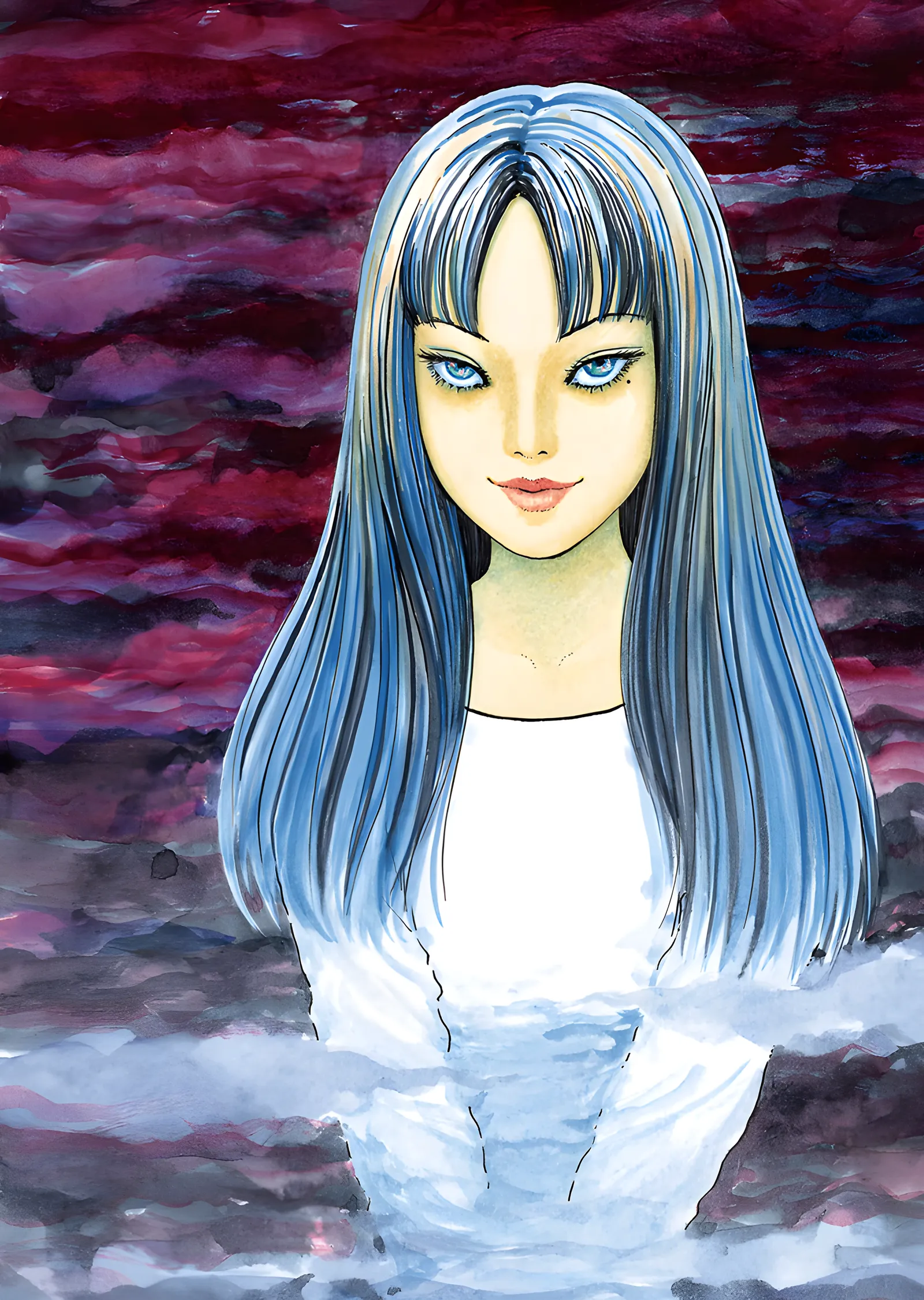 Tomie - Junji Ito metal tablo