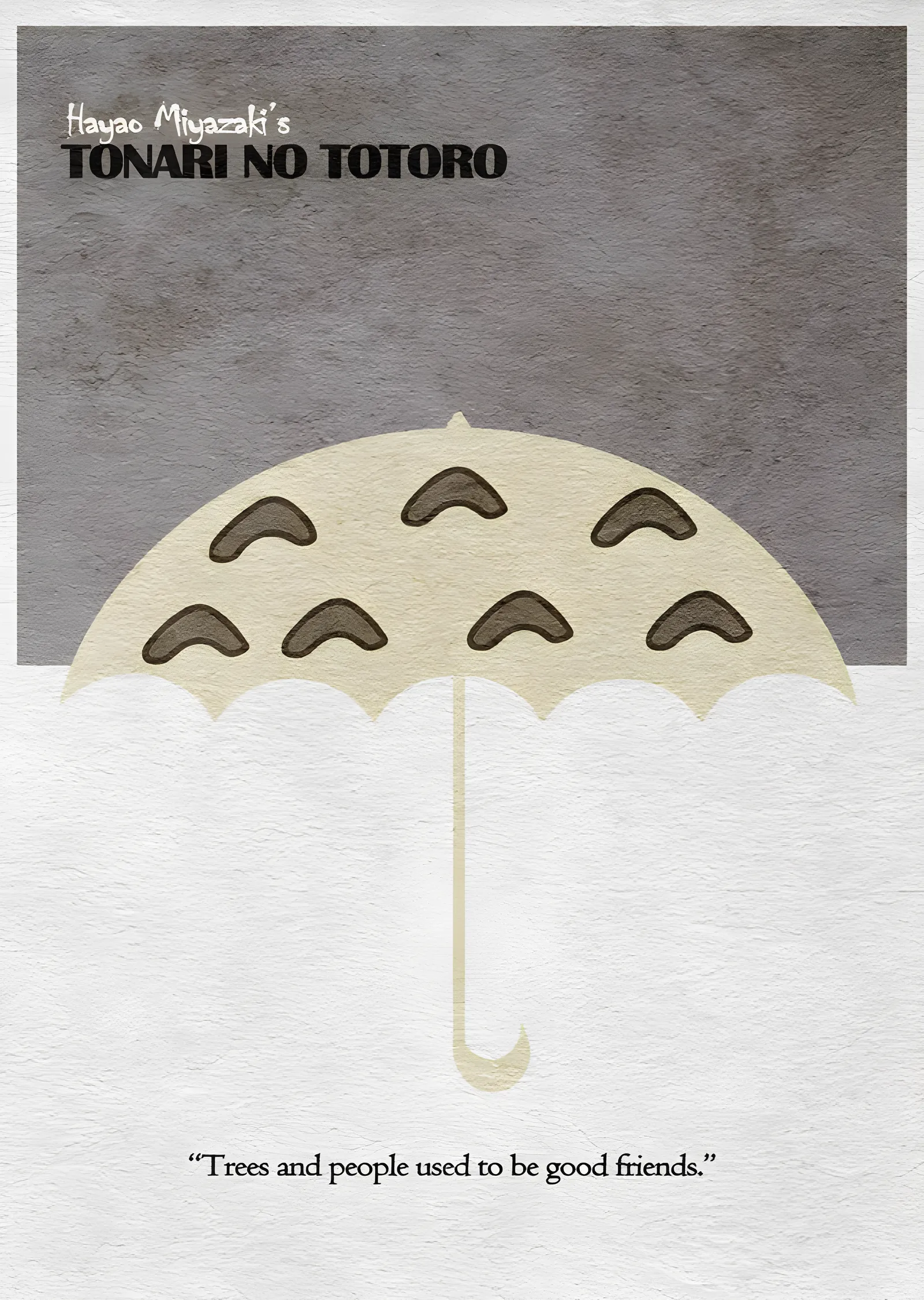 Tonari no Totoro metal tablo