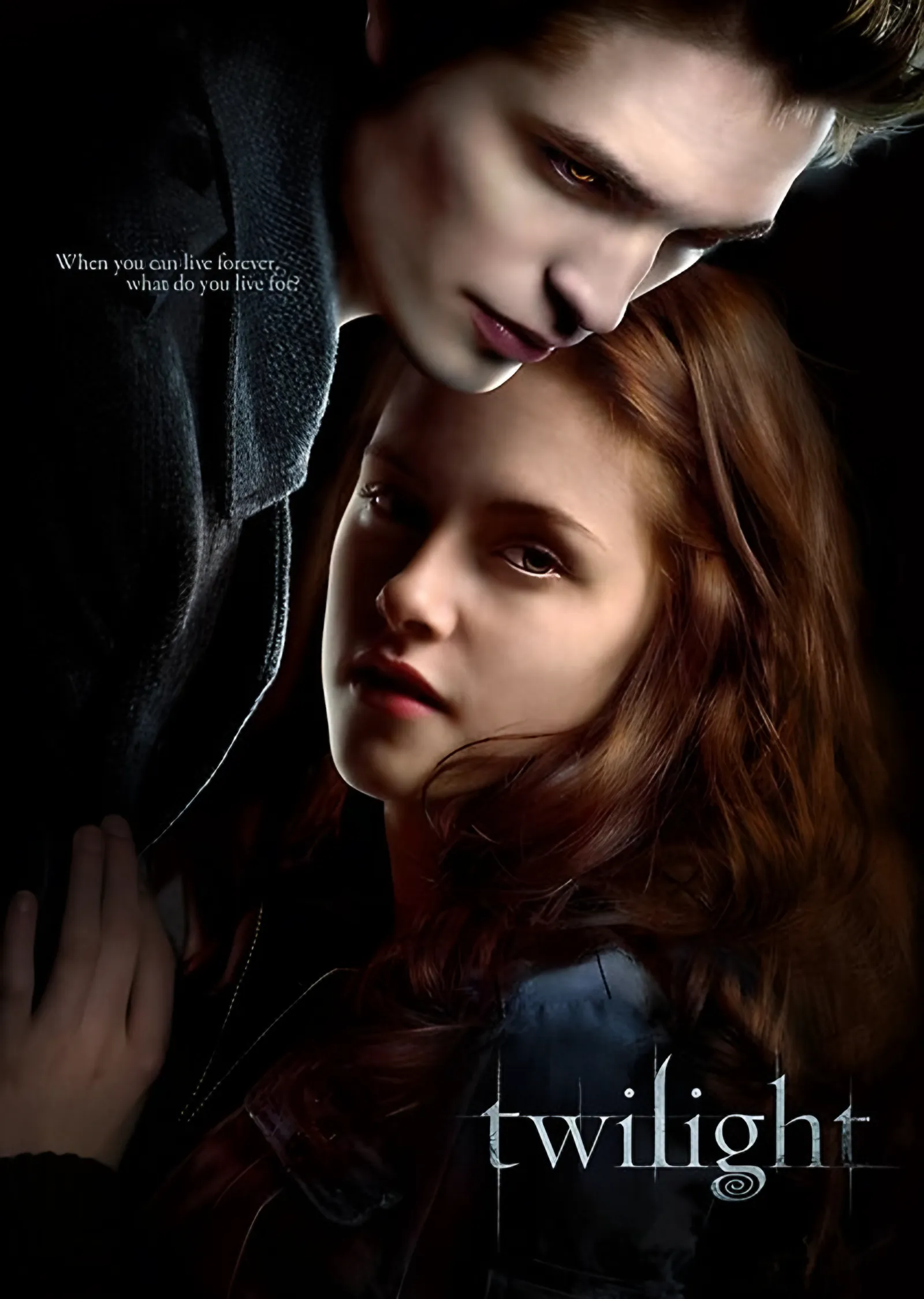 Twilight Edward ve Bella metal tablo