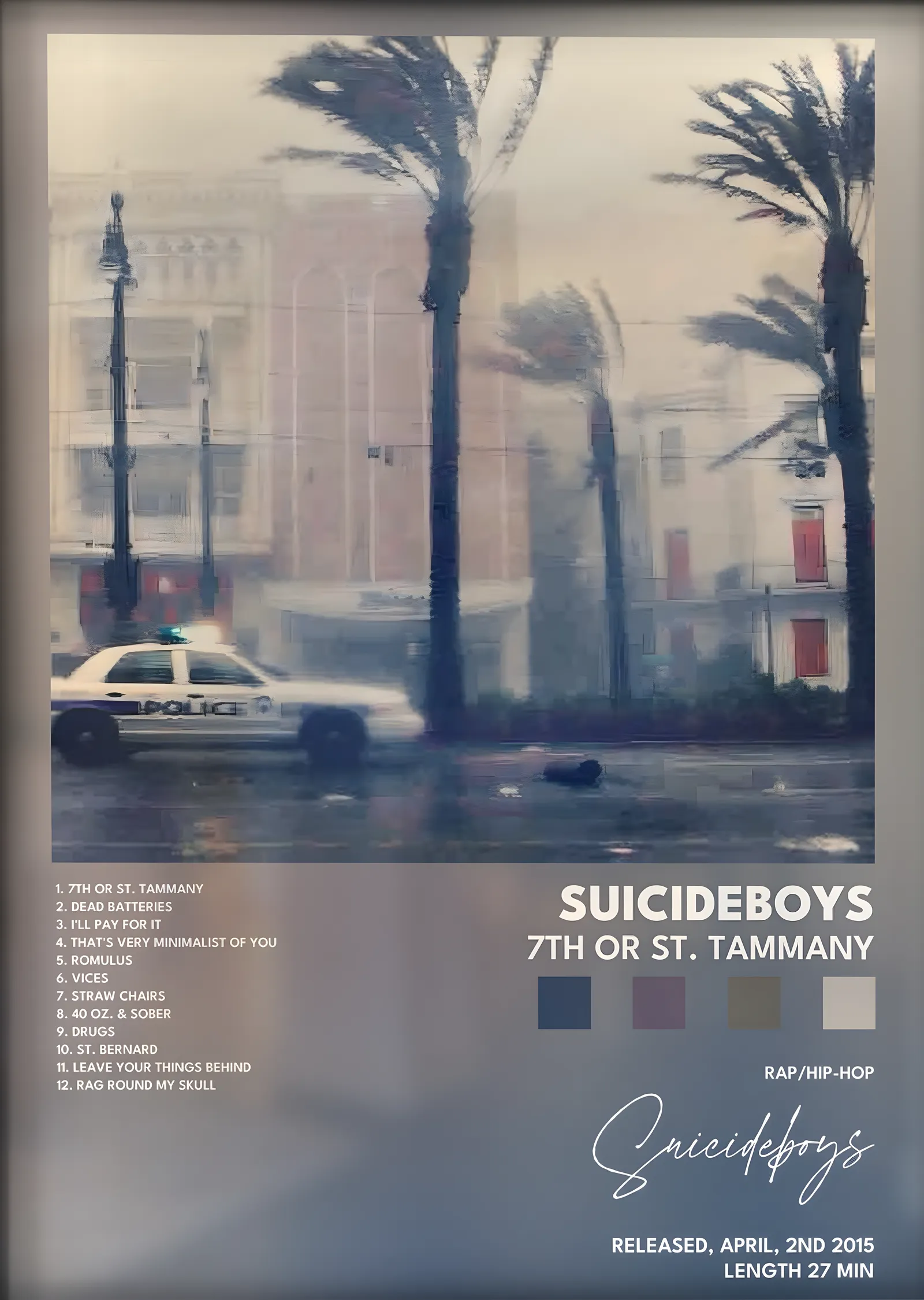 $uicideboy$: 7th or St. Tammany metal tablo