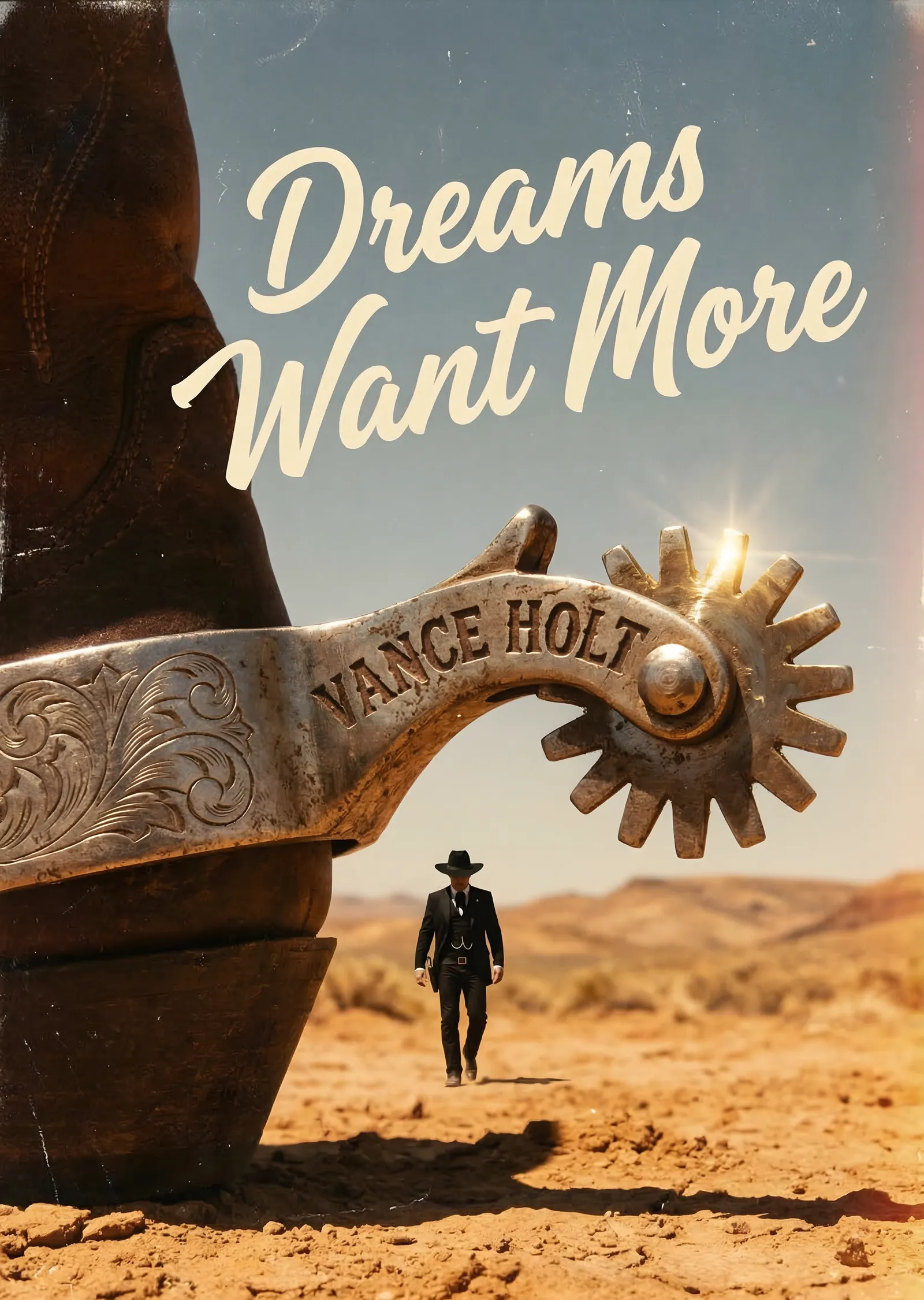 Vance Holt - Dreams Want More metal tablo